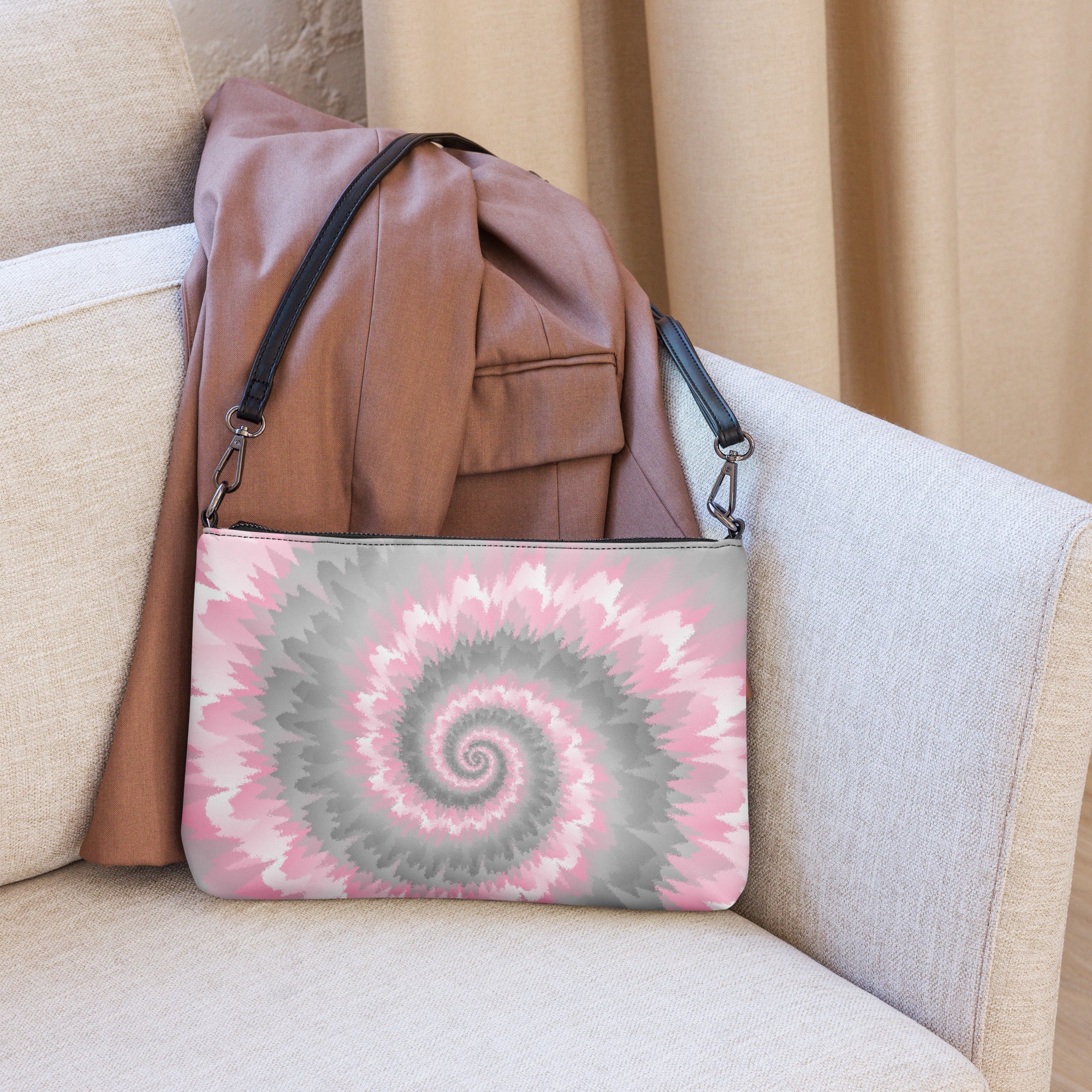 Crossbody bag Tie Dye Spiral Demigirl