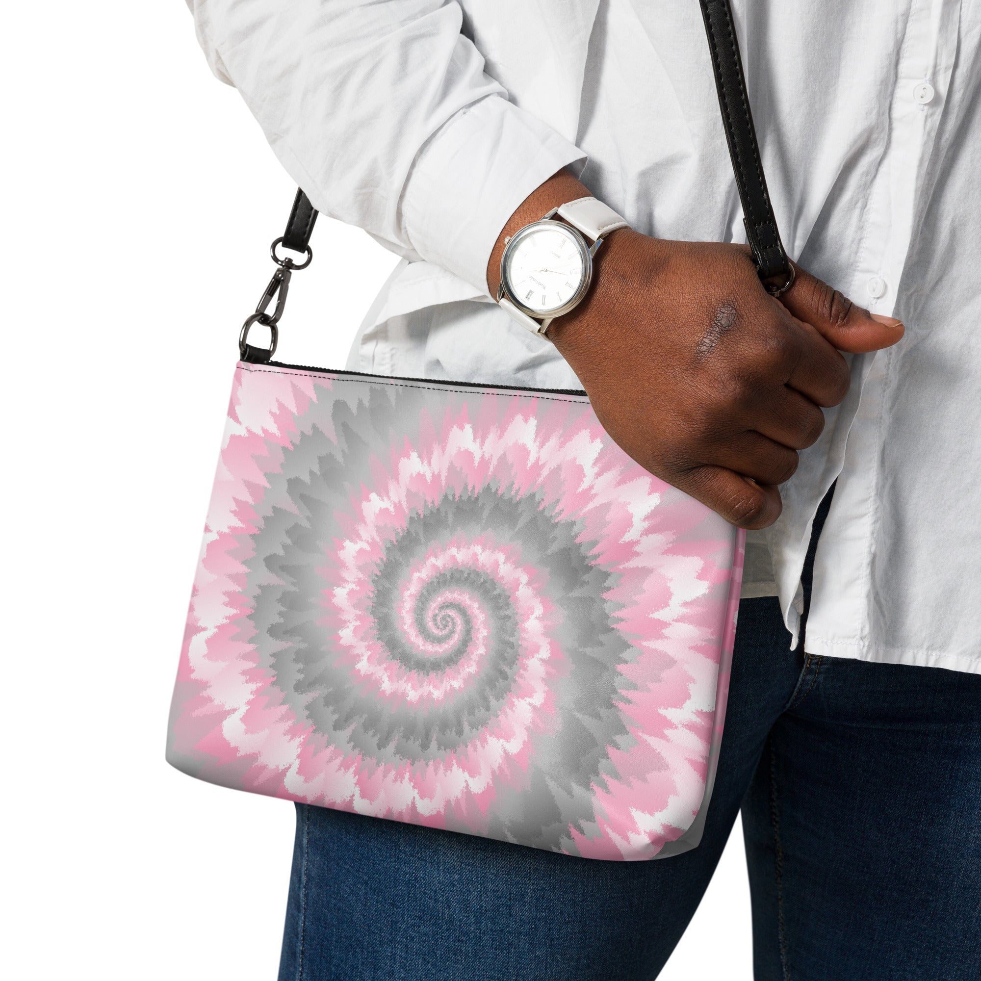 Crossbody bag Tie Dye Spiral Demigirl