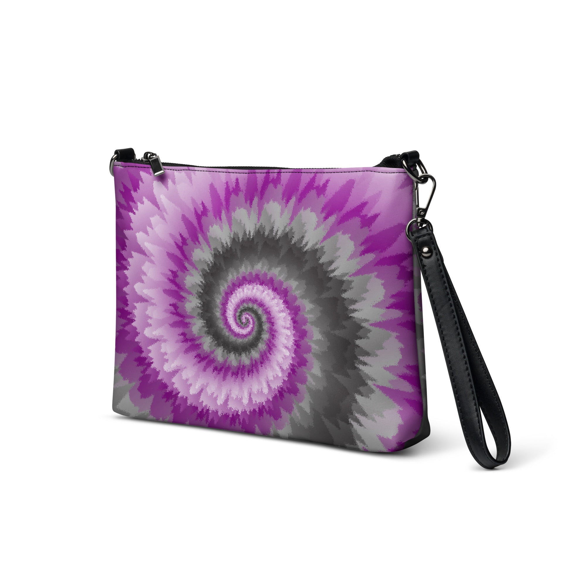 Crossbody bag Tie Dye Spiral Demisexual