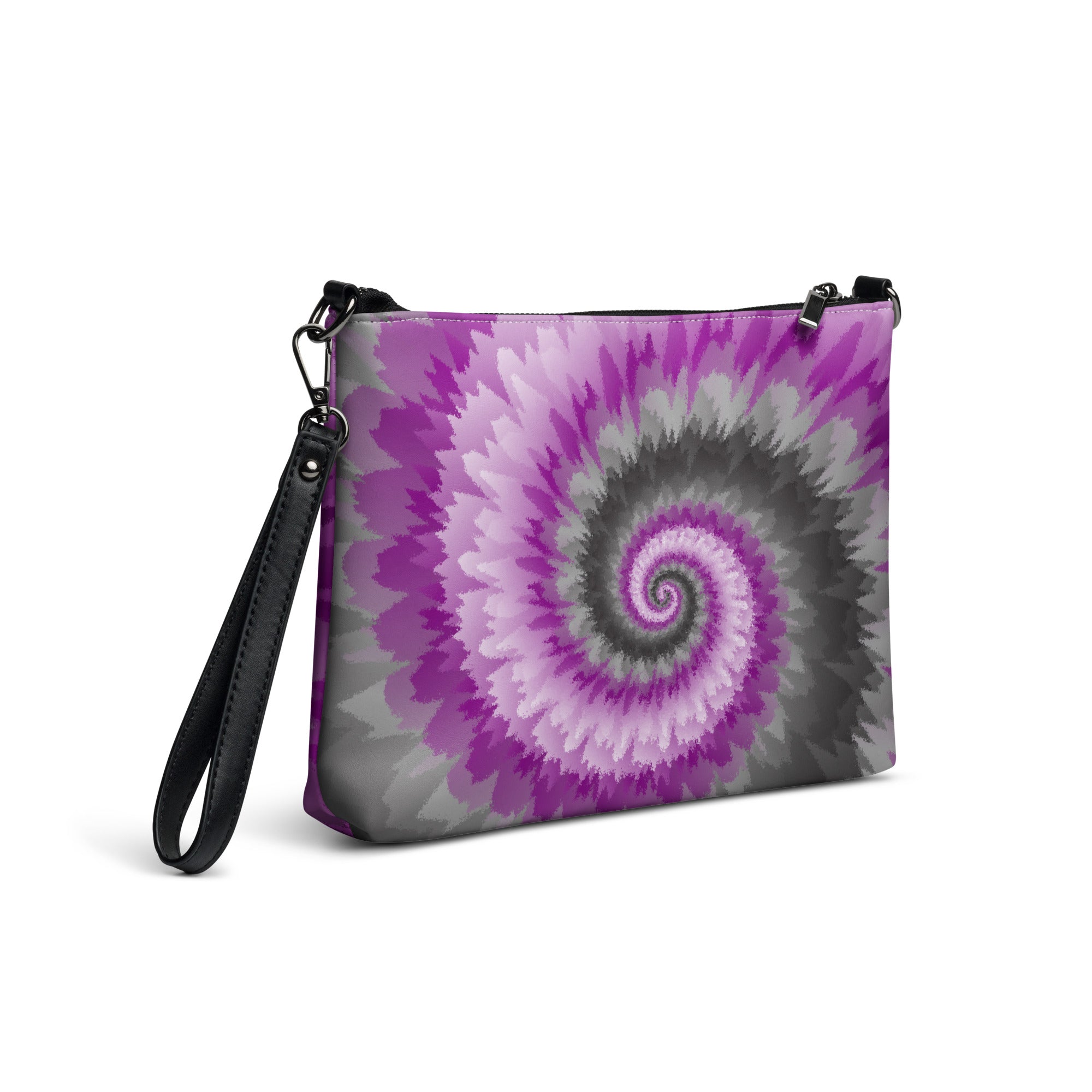 Crossbody bag Tie Dye Spiral Demisexual