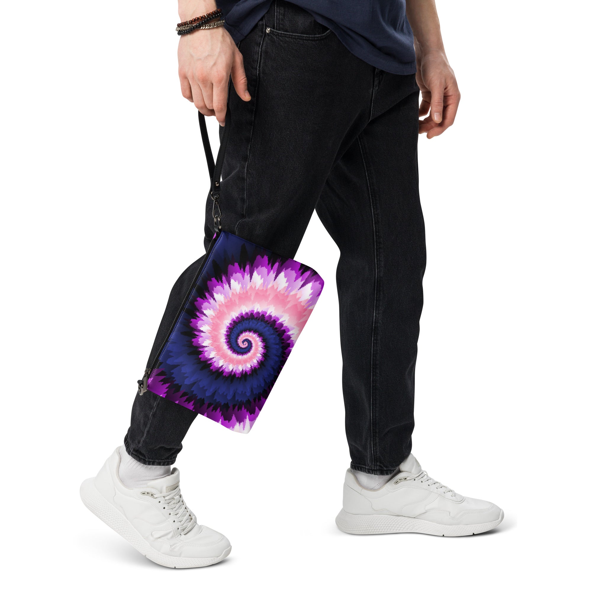 Crossbody bag Tie Dye Spiral Genderfluid
