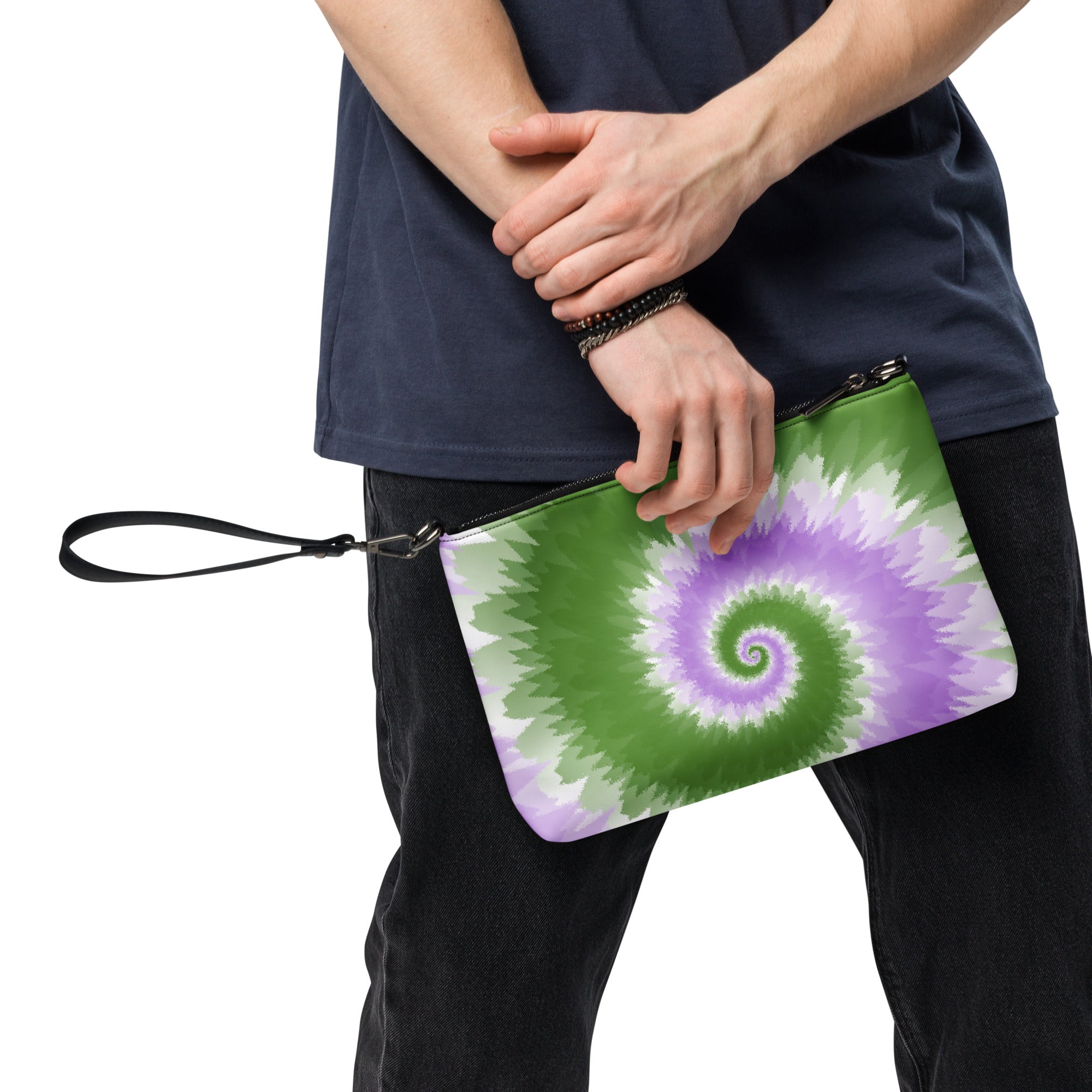 Crossbody bag Tie Dye Spiral Genderqueer