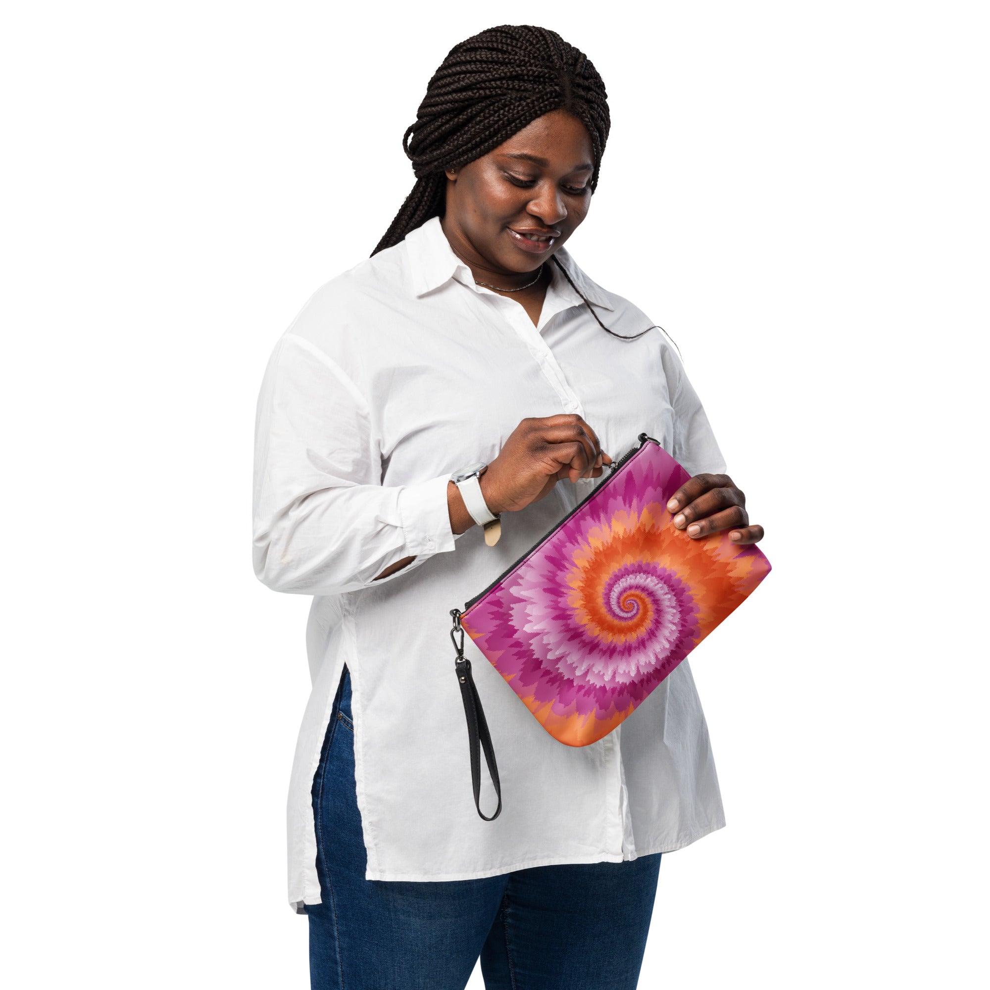 Crossbody bag Tie Dye Spiral Lesbian