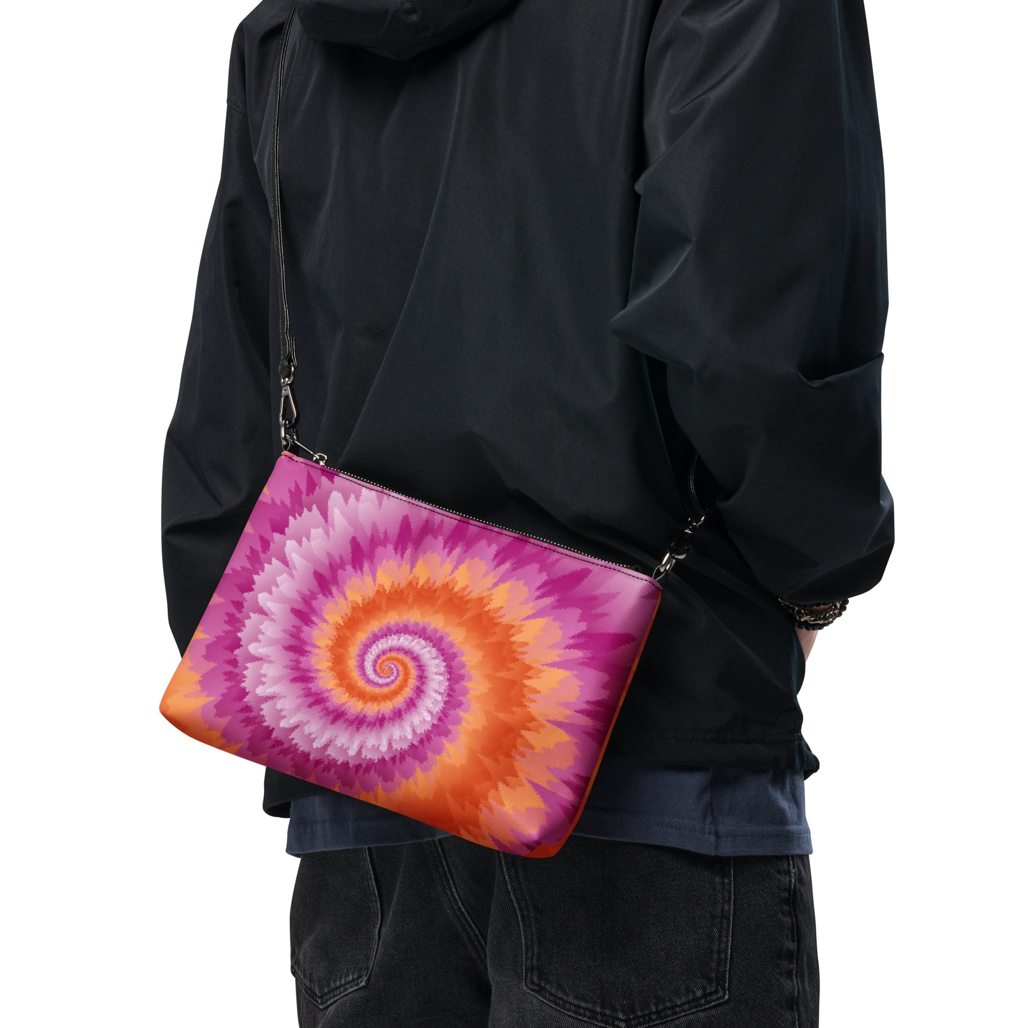 Crossbody bag Tie Dye Spiral Lesbian
