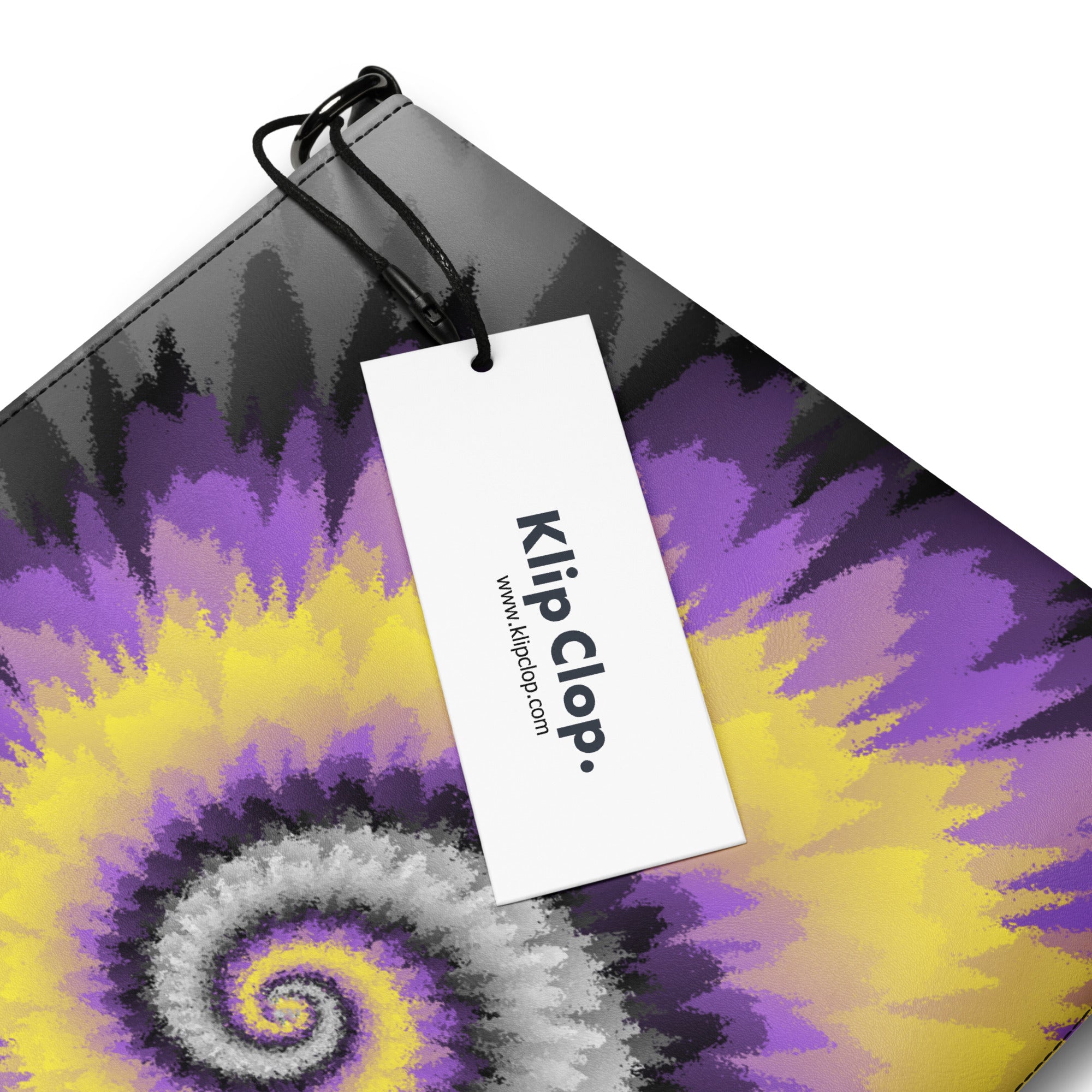 Crossbody bag Tie Dye Spiral Nonbinary