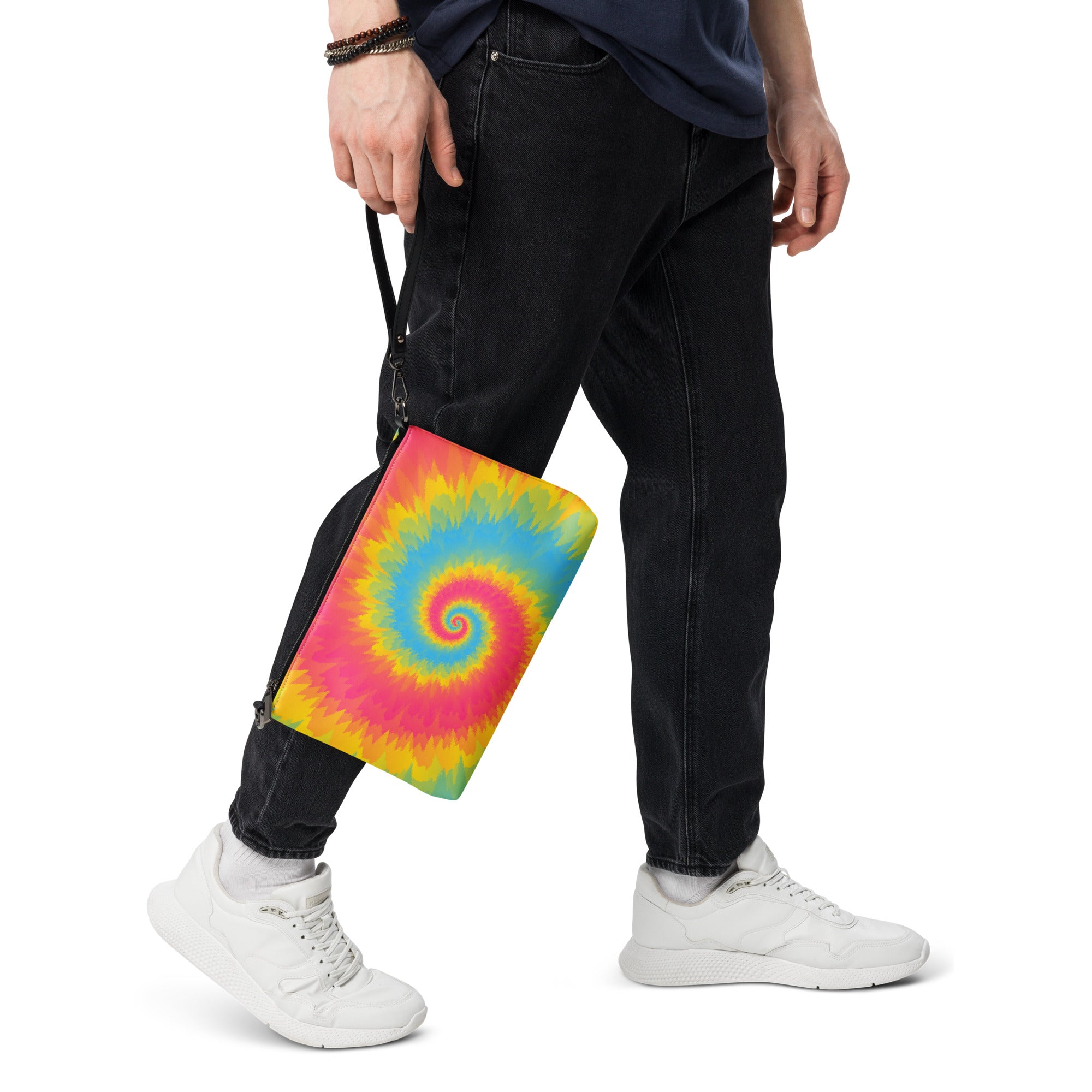Crossbody bag Tie Dye Spiral Pansexual