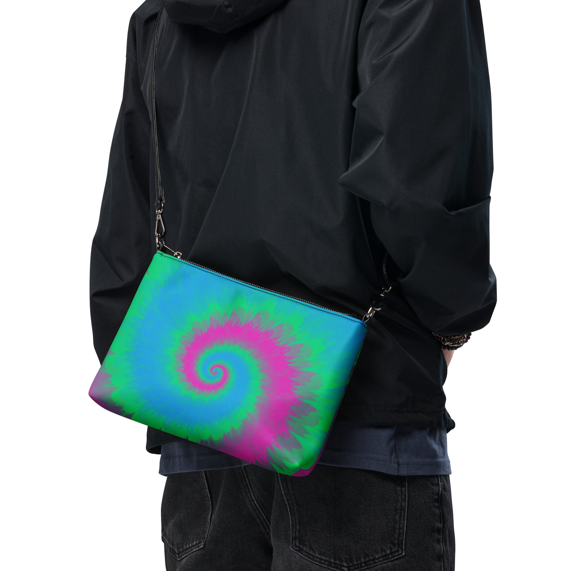 Crossbody bag Tie Dye Spiral Polysexual