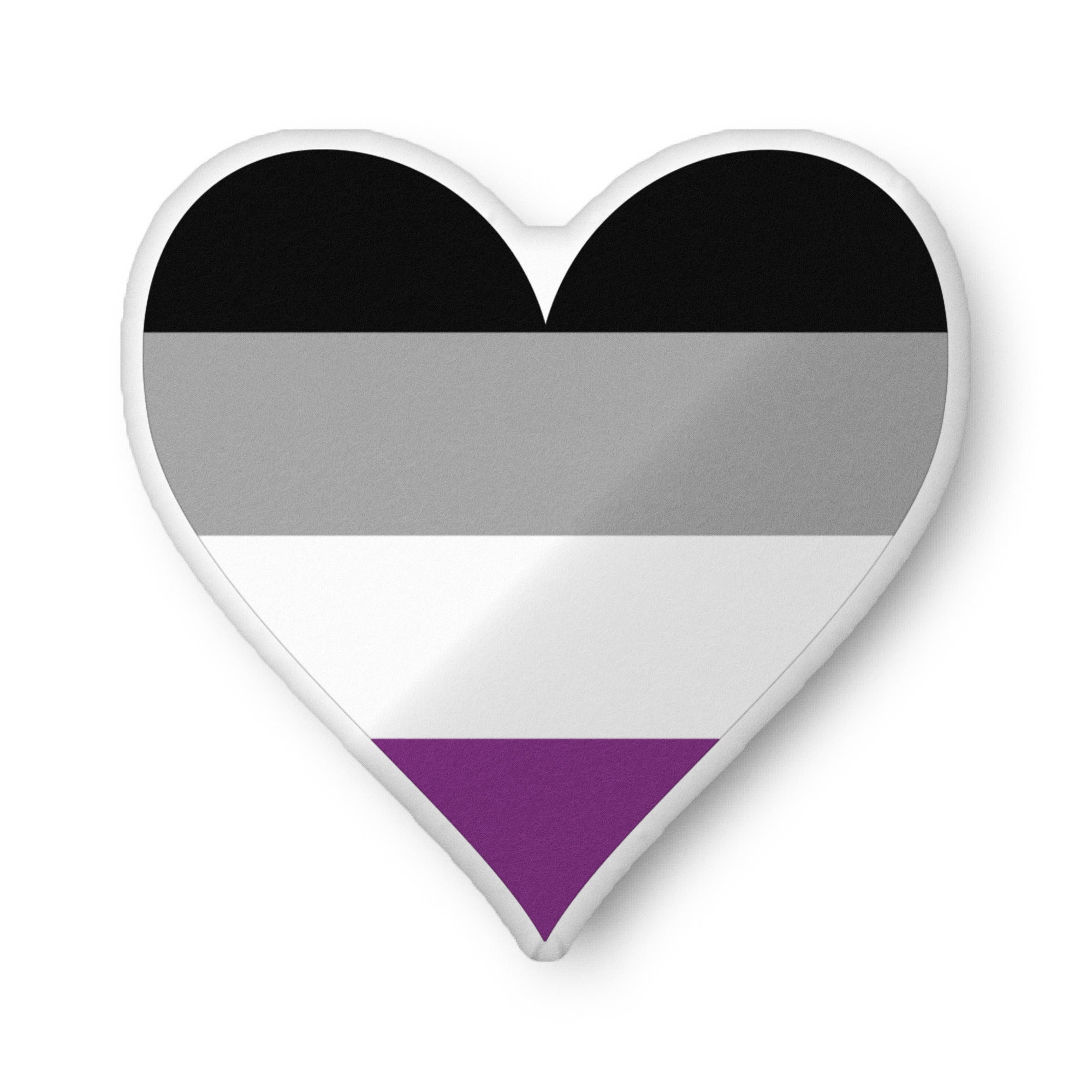 Custom shaped pillow Asexual Heart