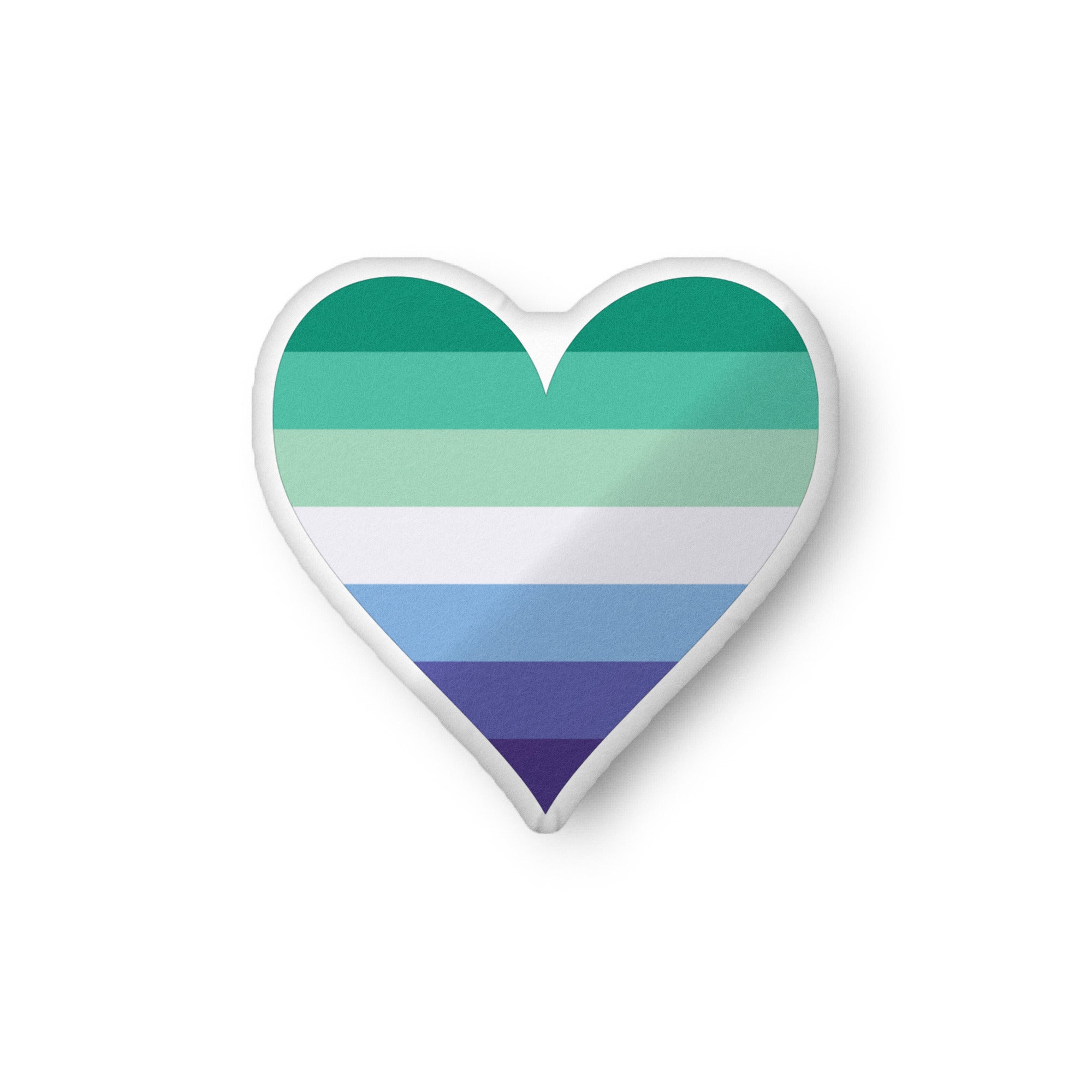 Custom shaped pillow gaymen Heart