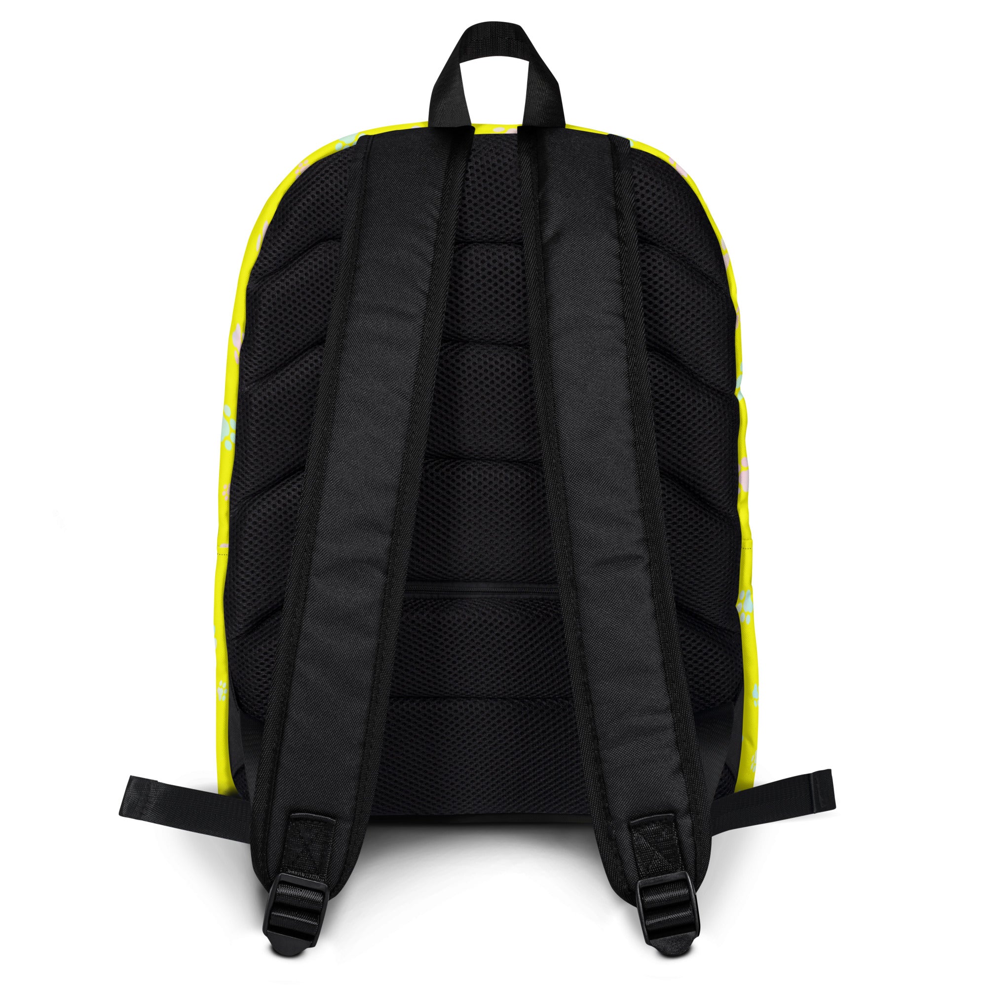 Dog Paws Backpack Yellow