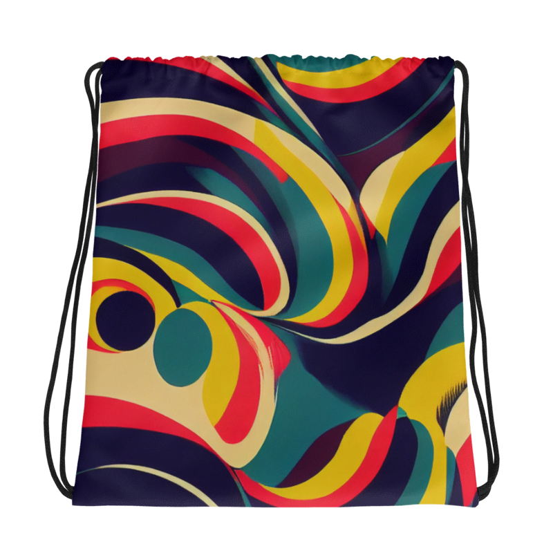 Drawstring bag Abstract Pattern I