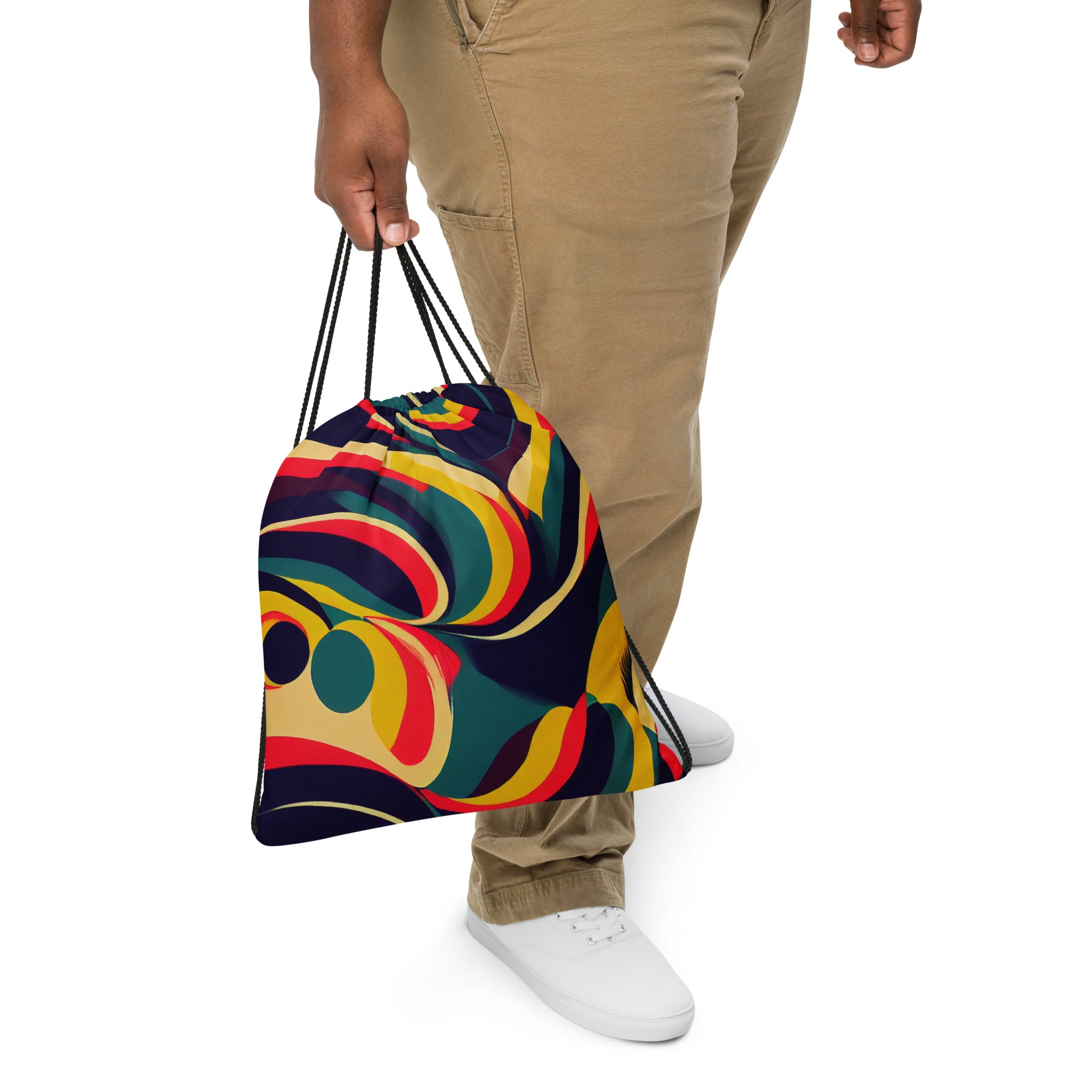 Drawstring bag Abstract Pattern I