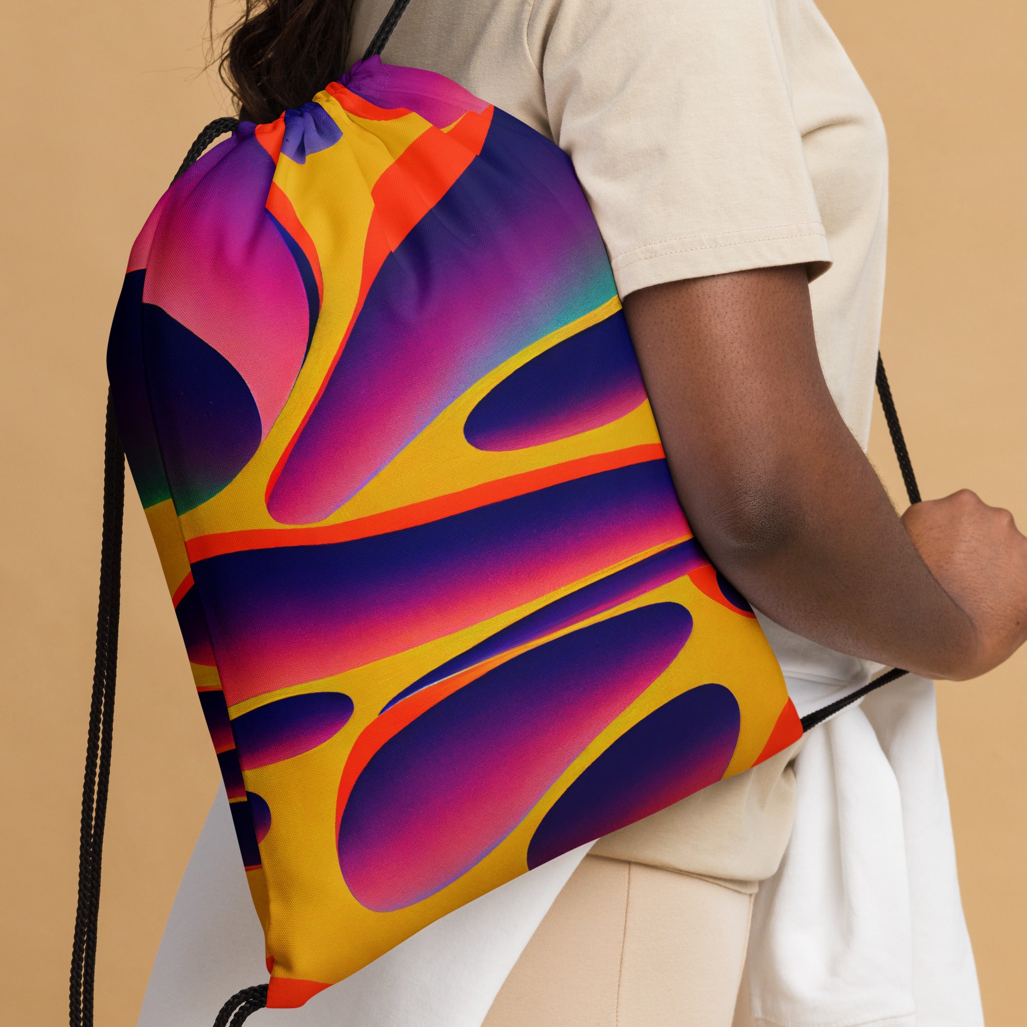 Drawstring bag Abstract Pattern II
