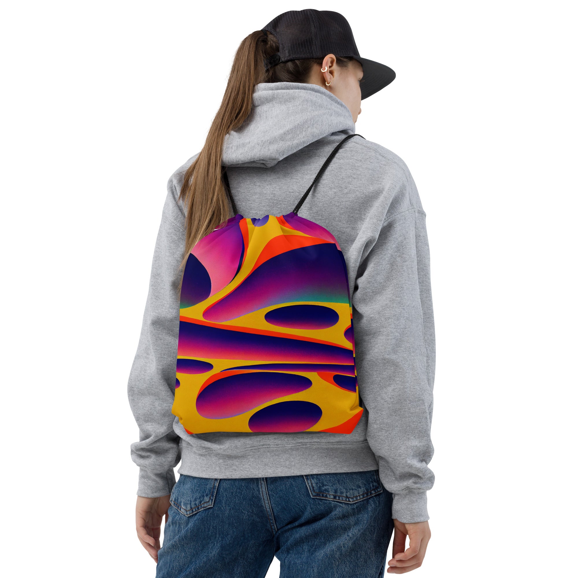 Drawstring bag Abstract Pattern II