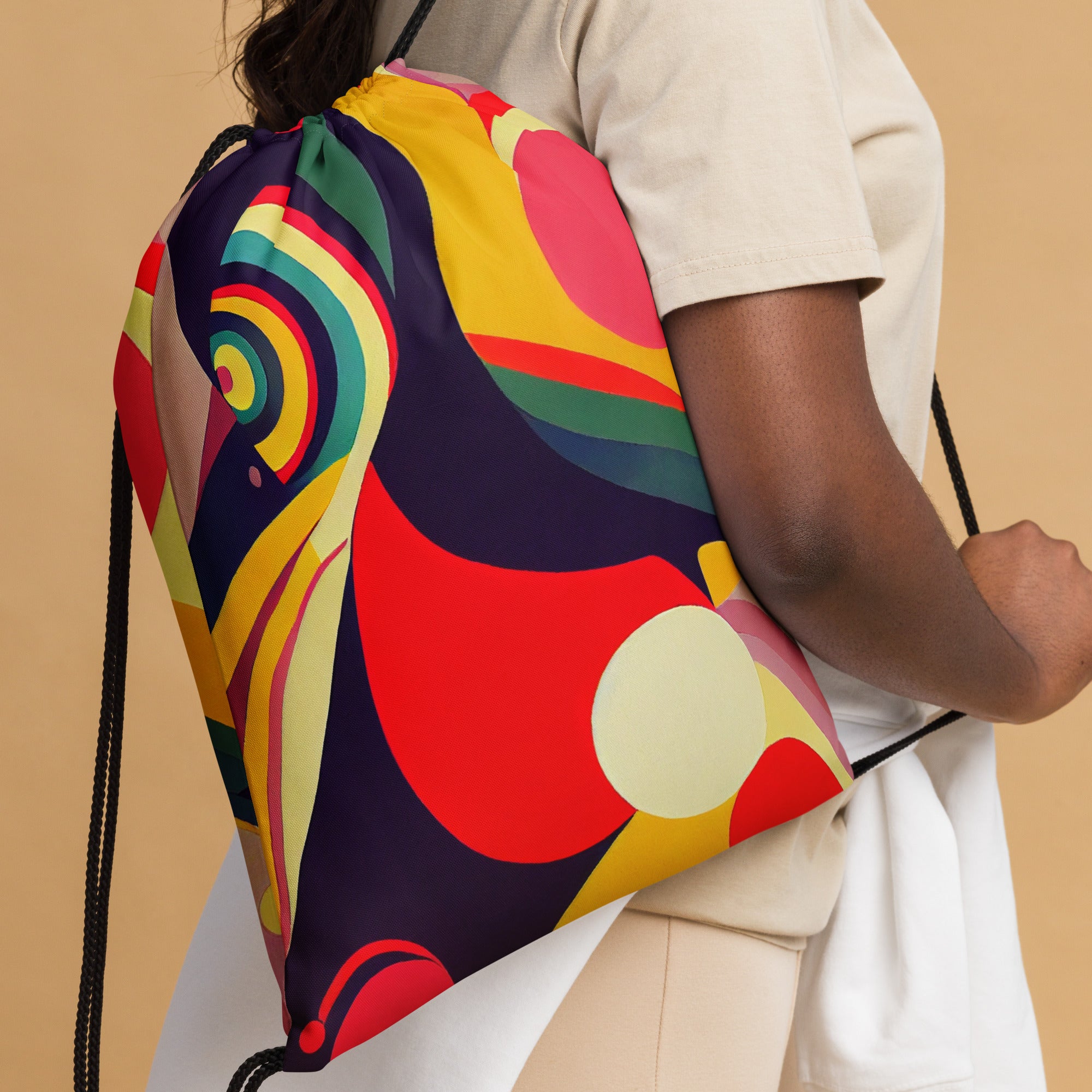 Drawstring bag Abstract Pattern III