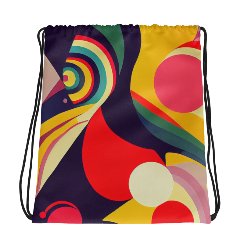 Drawstring bag Abstract Pattern III