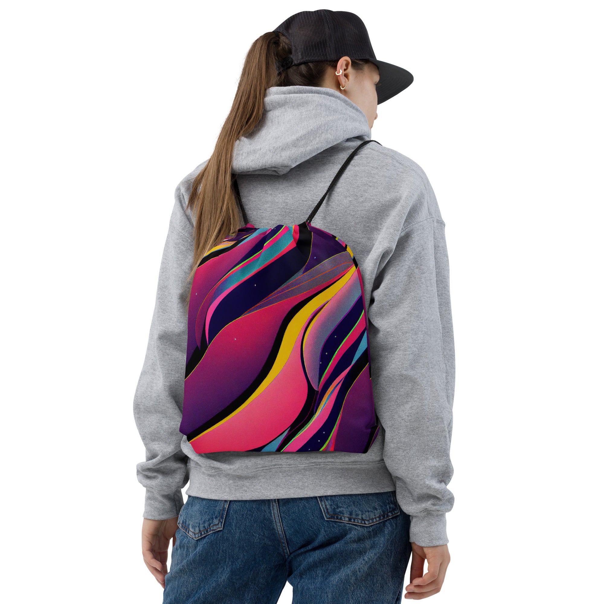 Drawstring bag Abstract Pattern IV