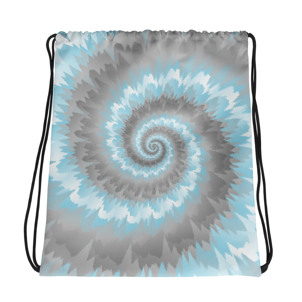 Drawstring Bag Tie Dye Spiral Demiboy