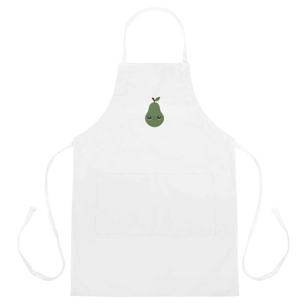 Embroidered Apron Pears