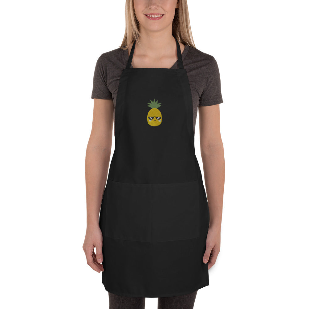 Embroidered Apron Pineapple