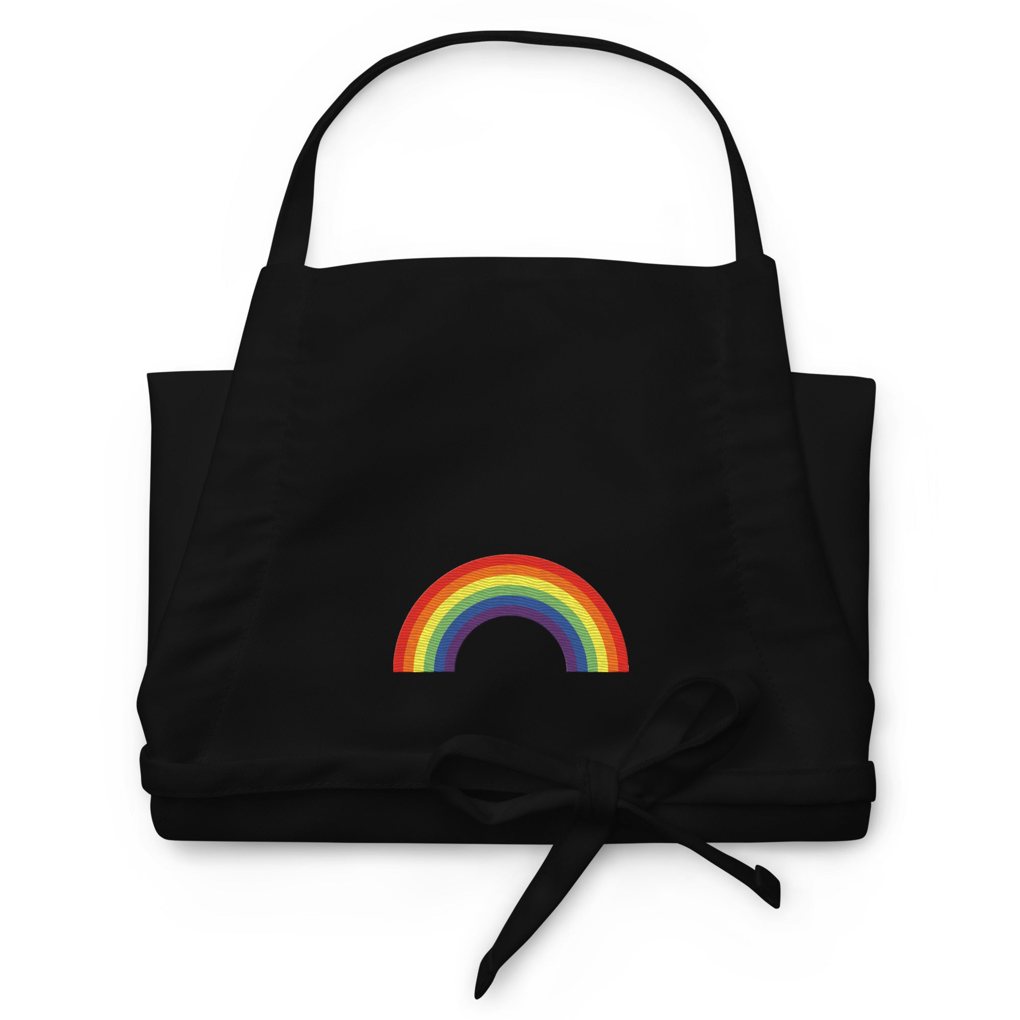 Embroidered Apron Rainbow