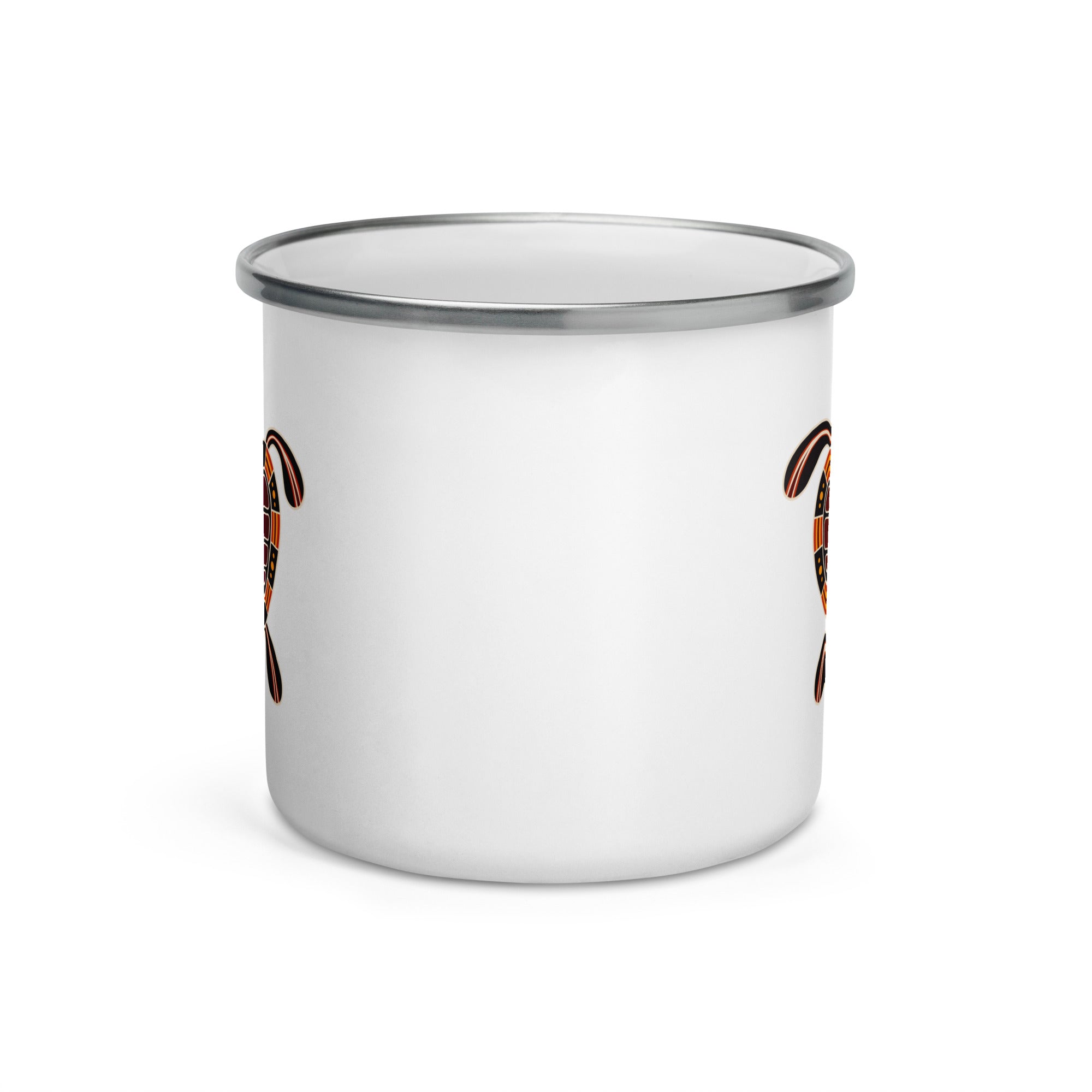 Enamel Mug Australian Tribal Painting Turtle