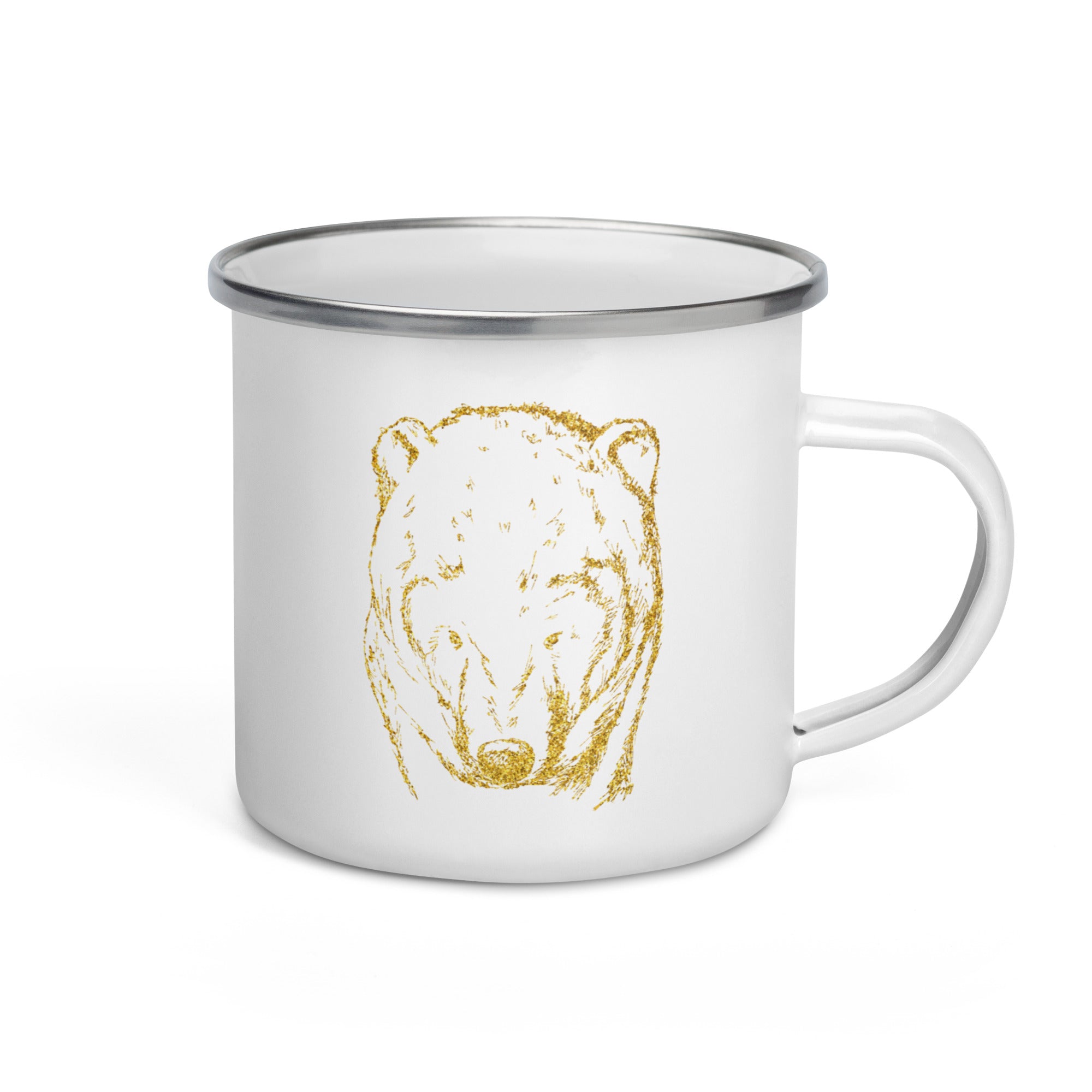 Enamel Mug Golden Bear