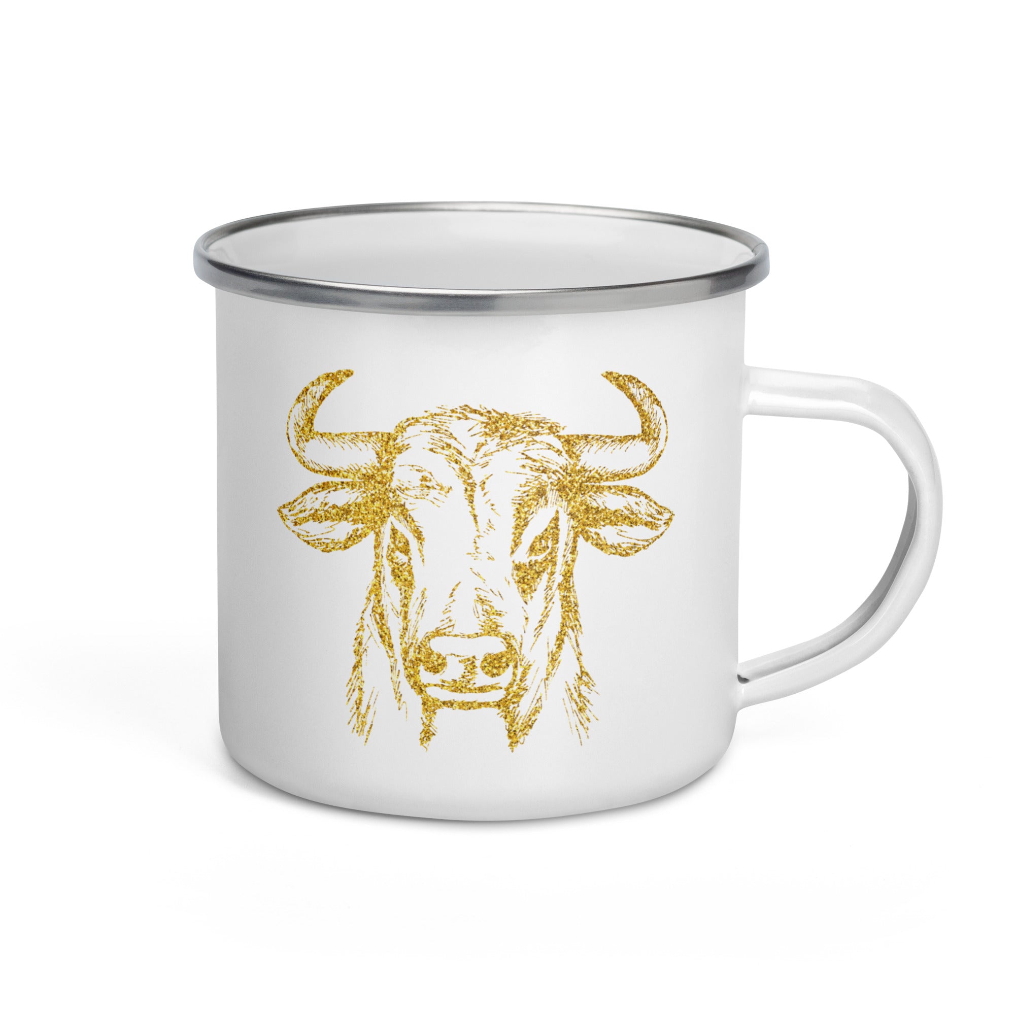 Enamel Mug Golden Buffalo