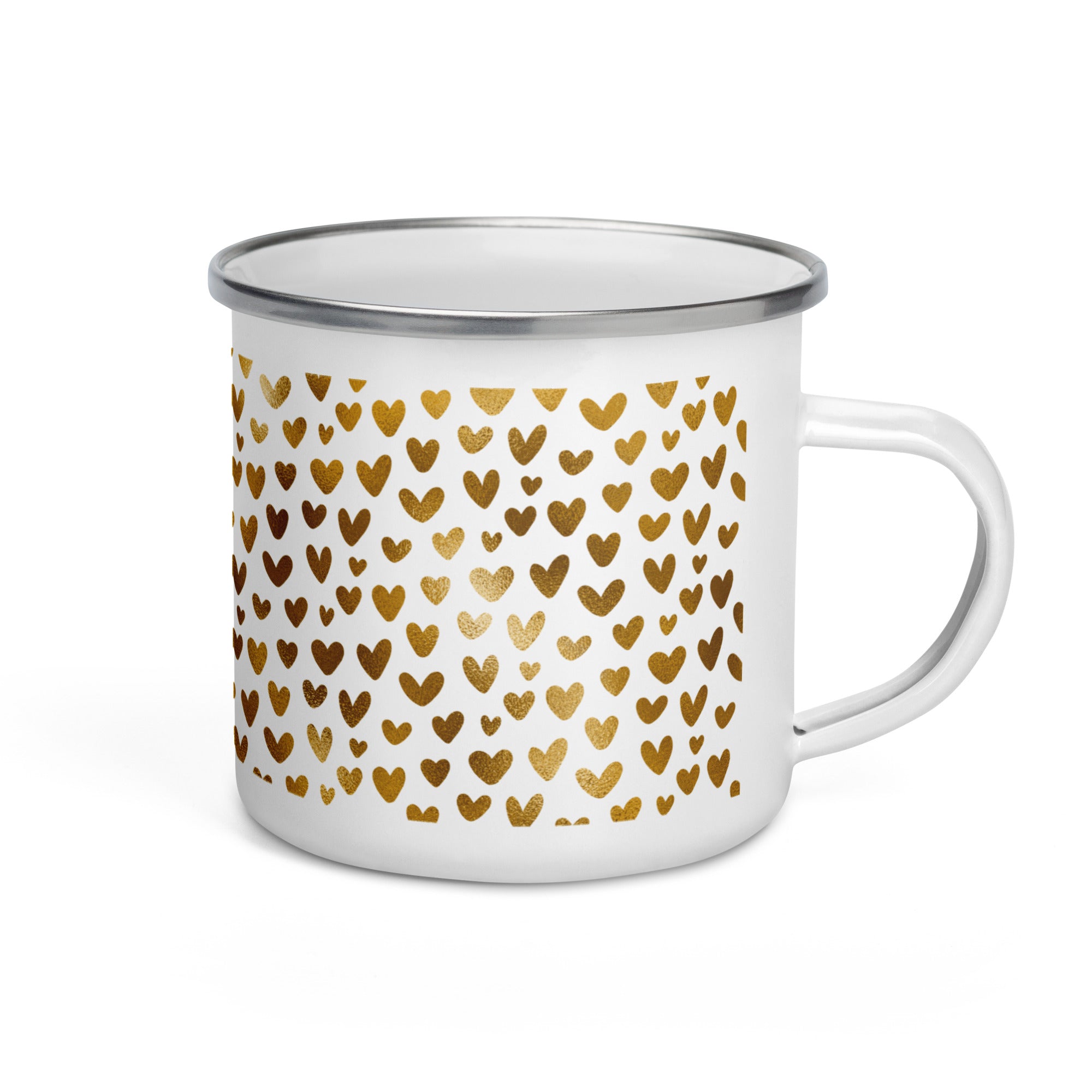 Enamel Mug Golden Pattern VI