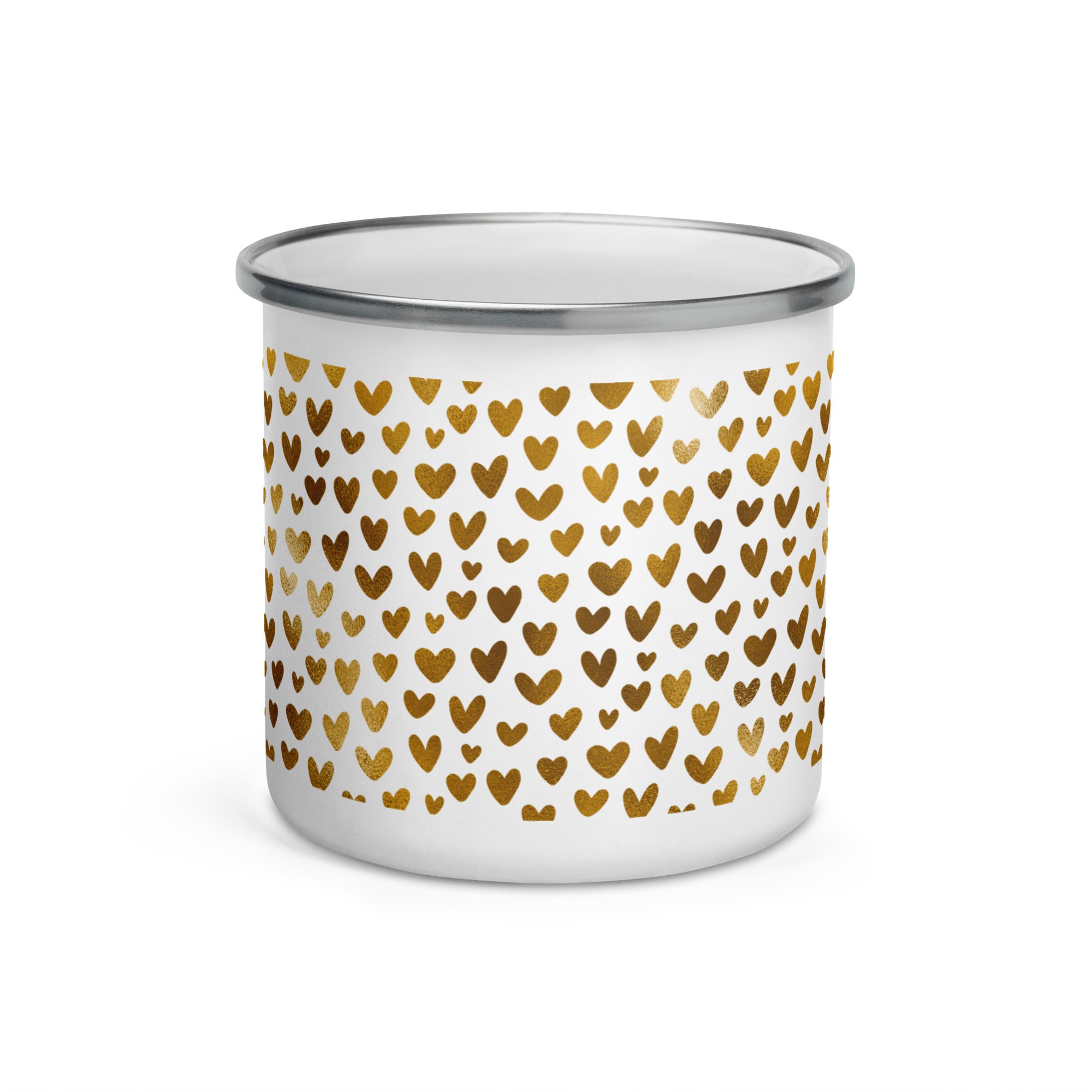 Enamel Mug Golden Pattern VI