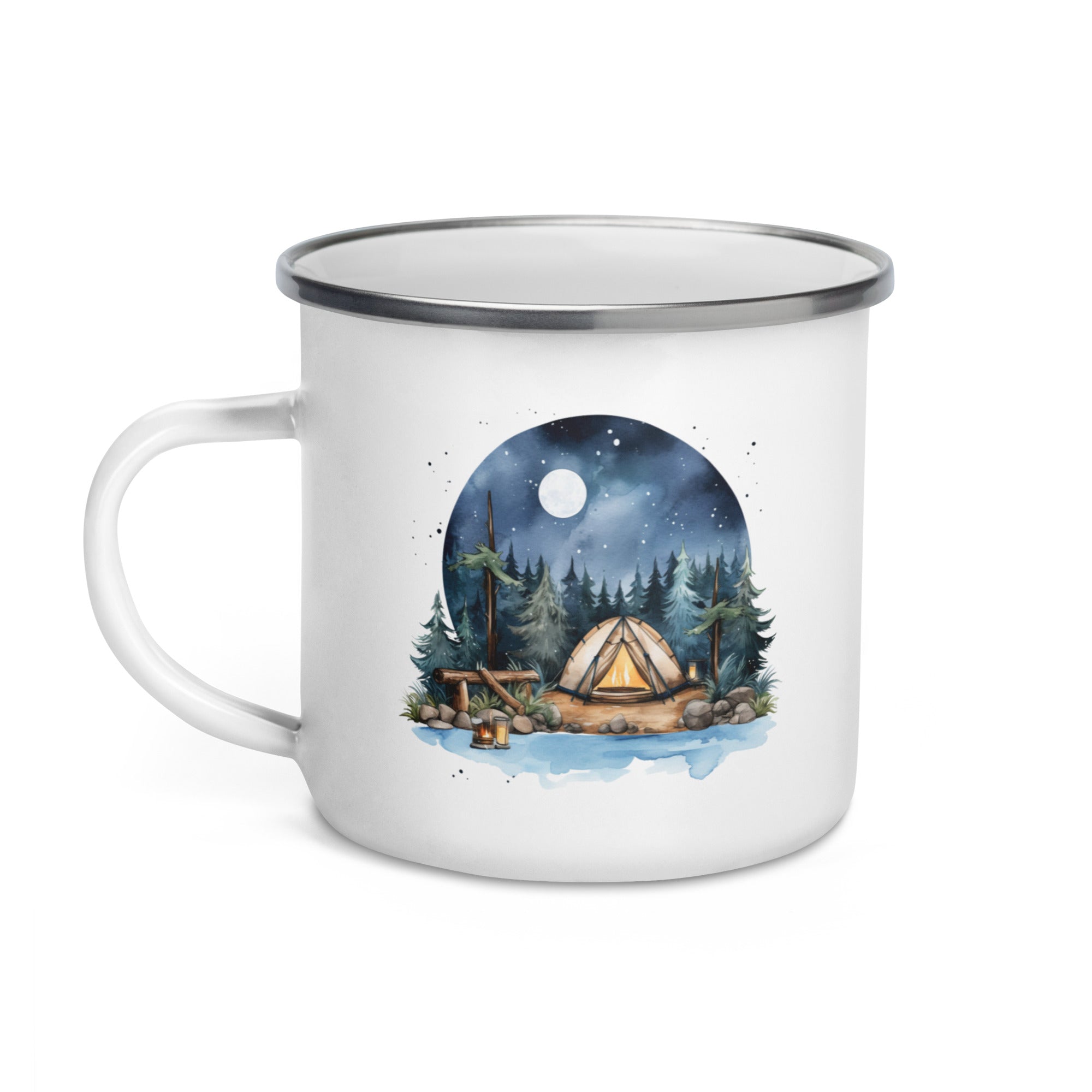 Enamel Mug Summer Camping II