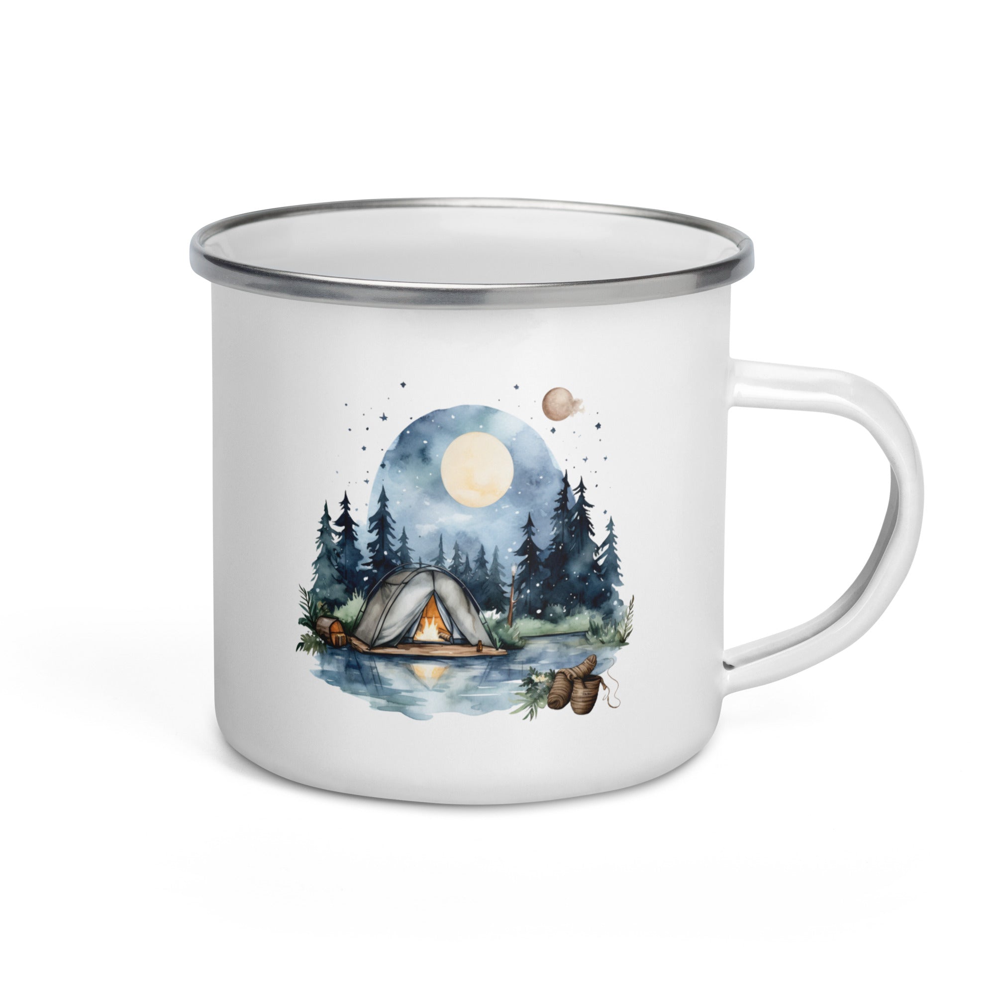 Enamel Mug Summer Camping III