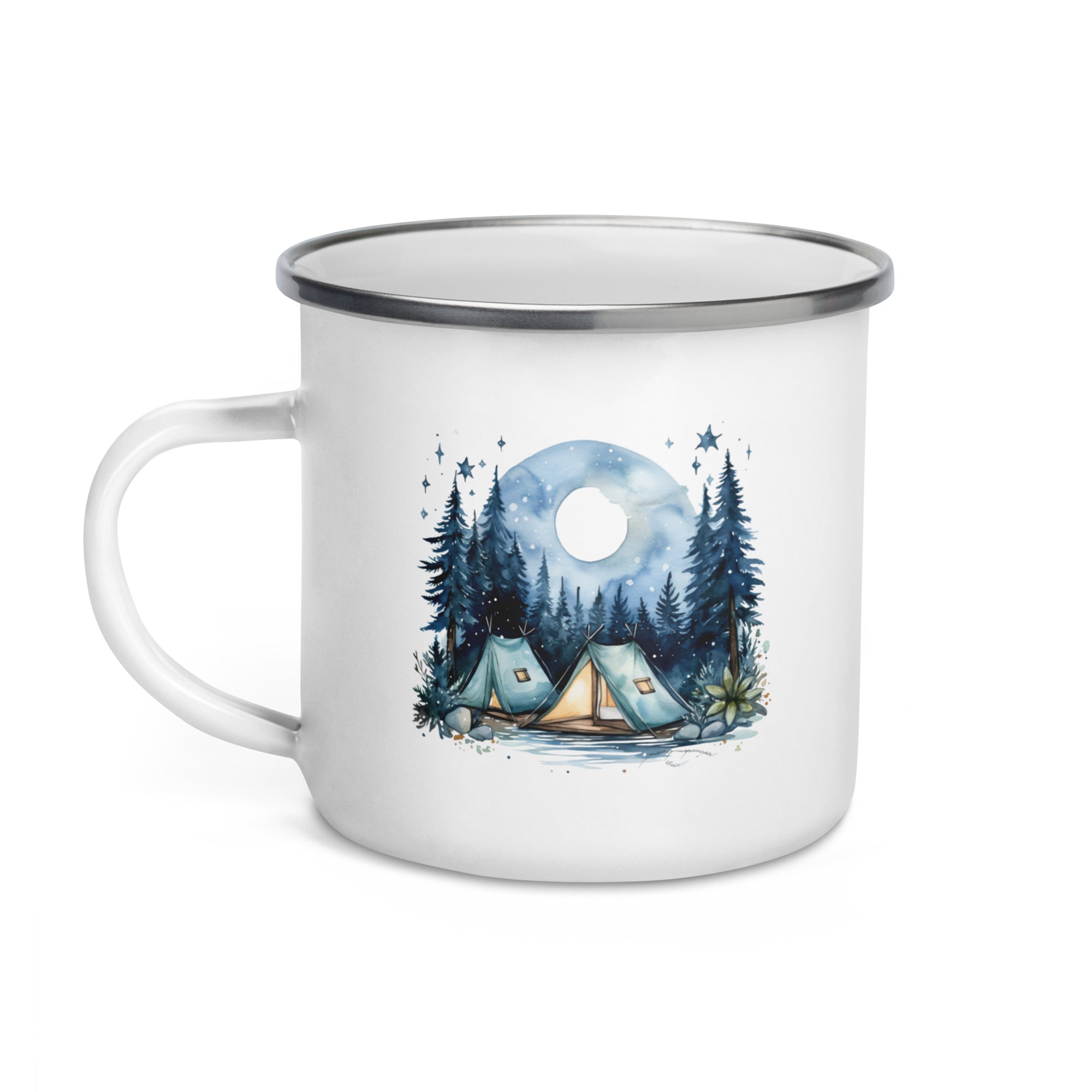 Enamel Mug Summer Camping VI