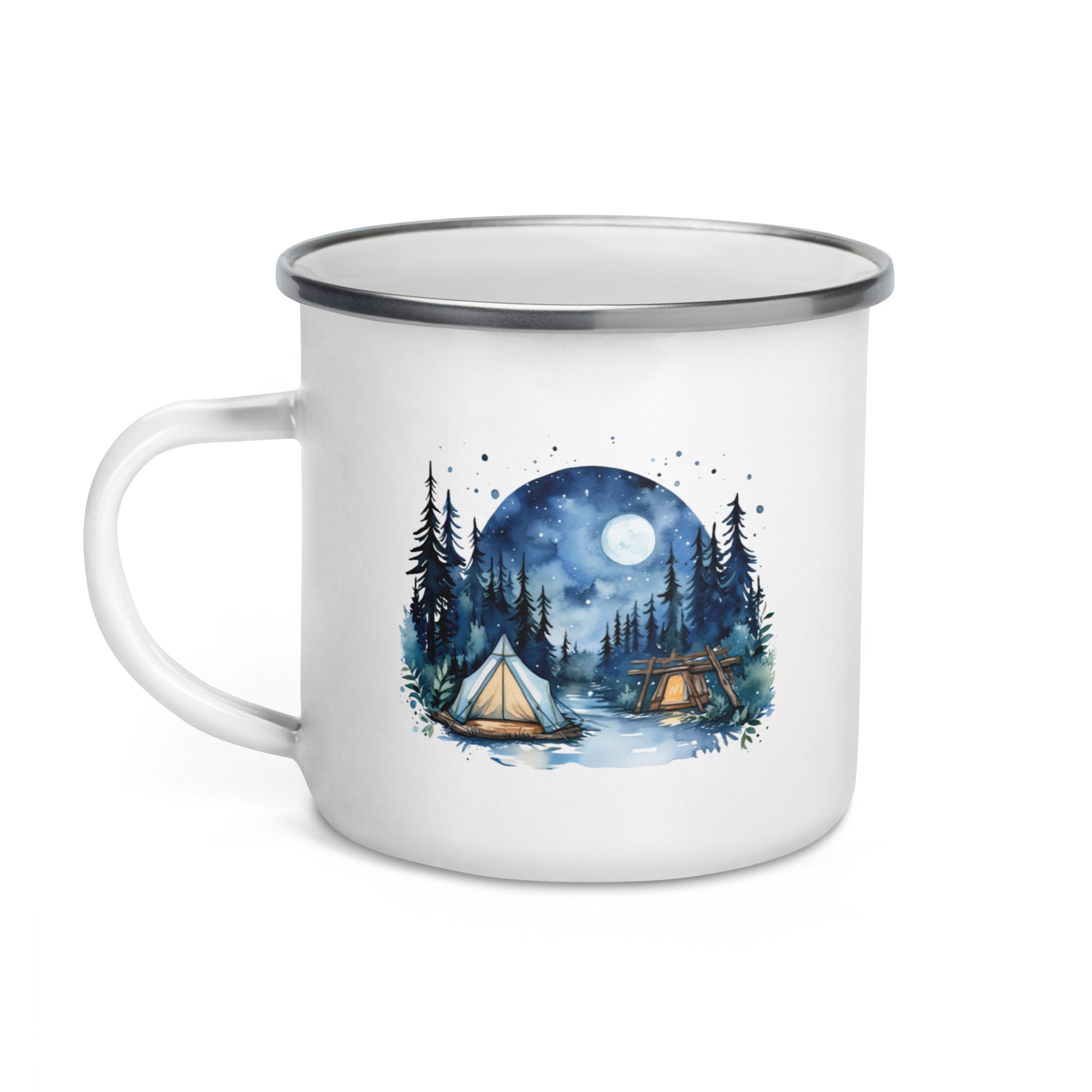 Enamel Mug Summer Camping VII