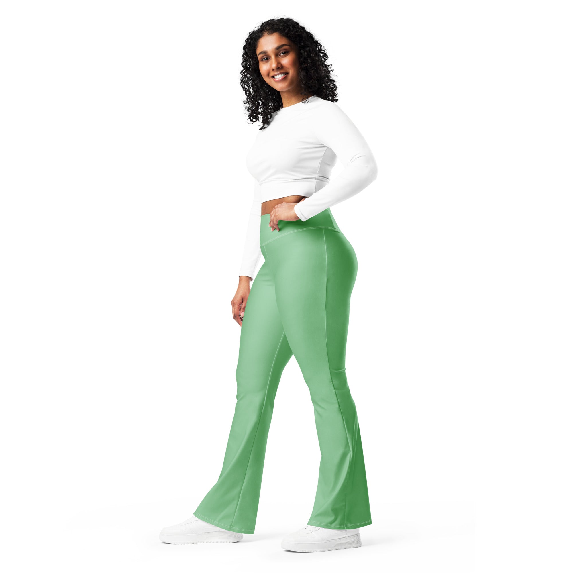 Flare leggings Bay Leaf