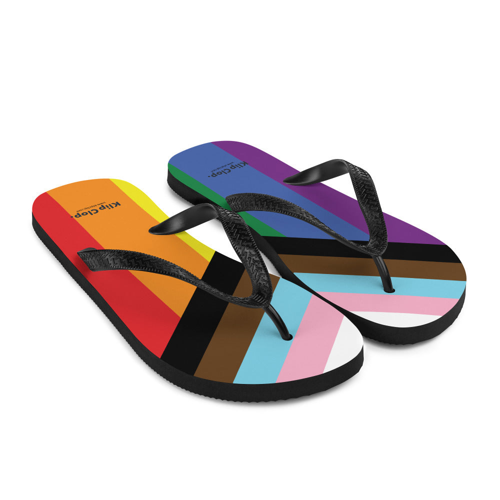 Flip Flops Progress Pride