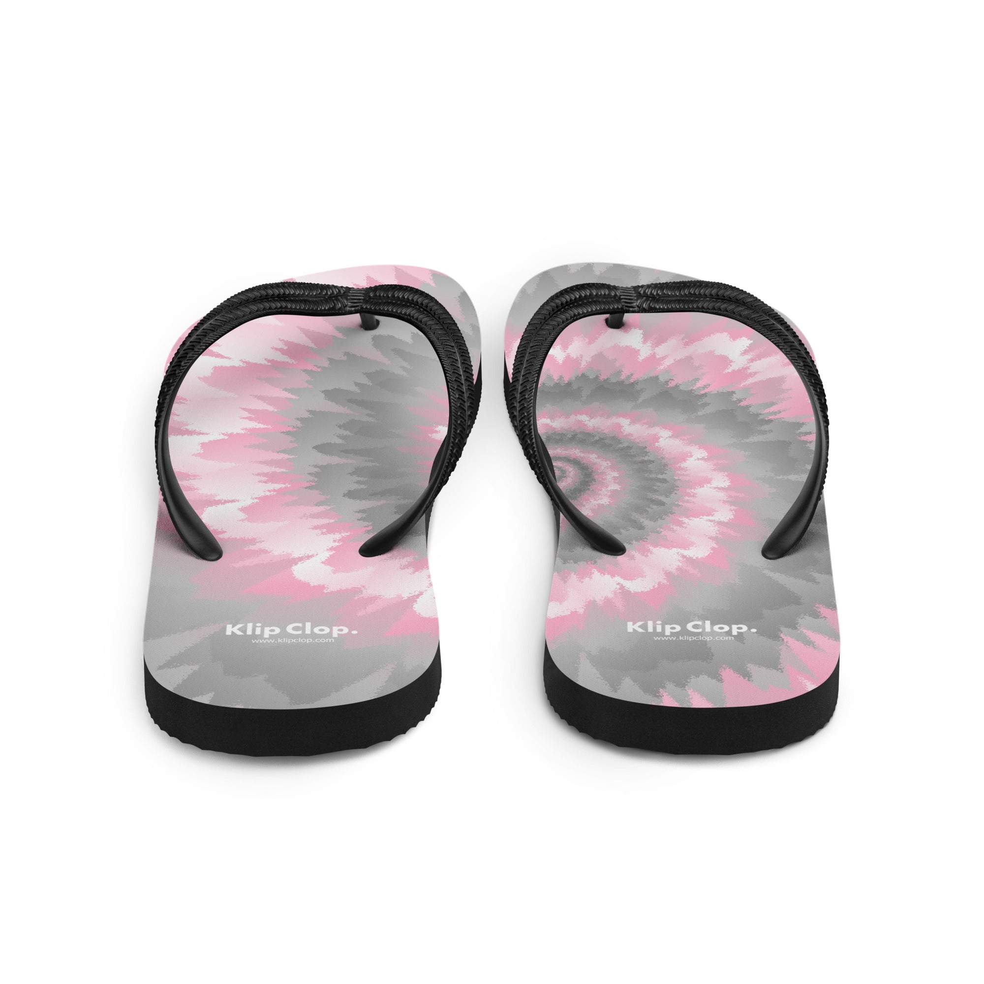 Flip Flops Tie Dye Spiral demigirl