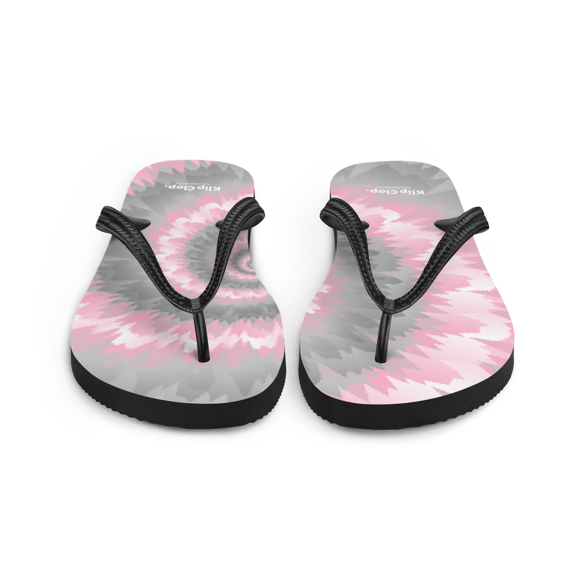 Flip Flops Tie Dye Spiral demigirl