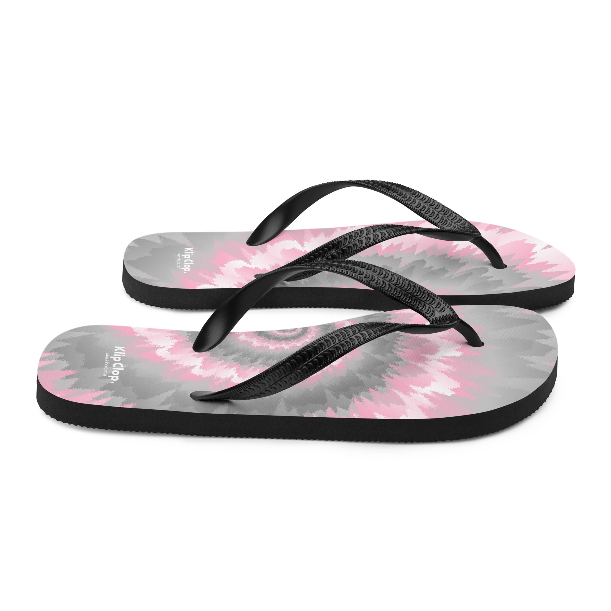 Flip Flops Tie Dye Spiral demigirl