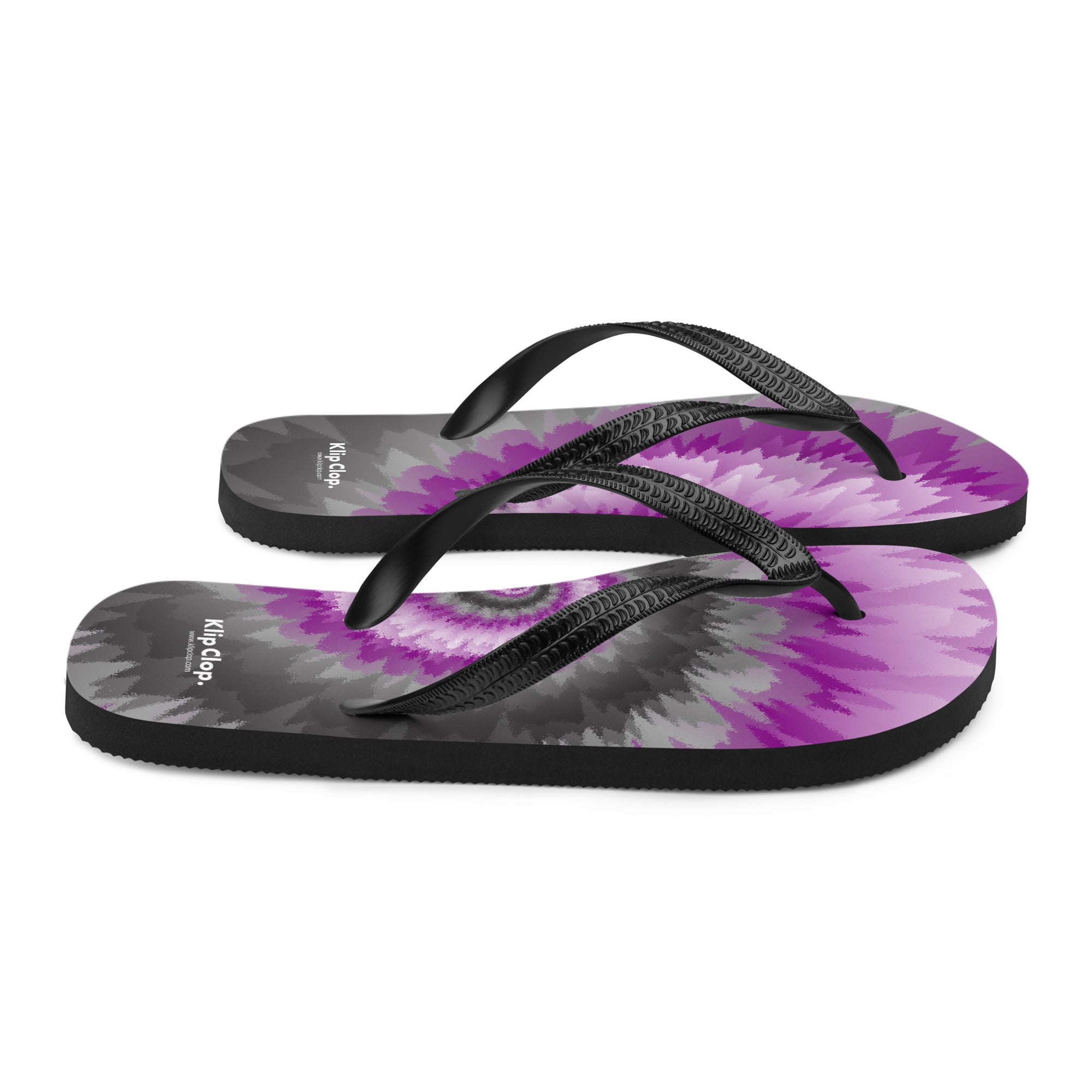 Flip Flops Tie Dye Spiral Demisexual