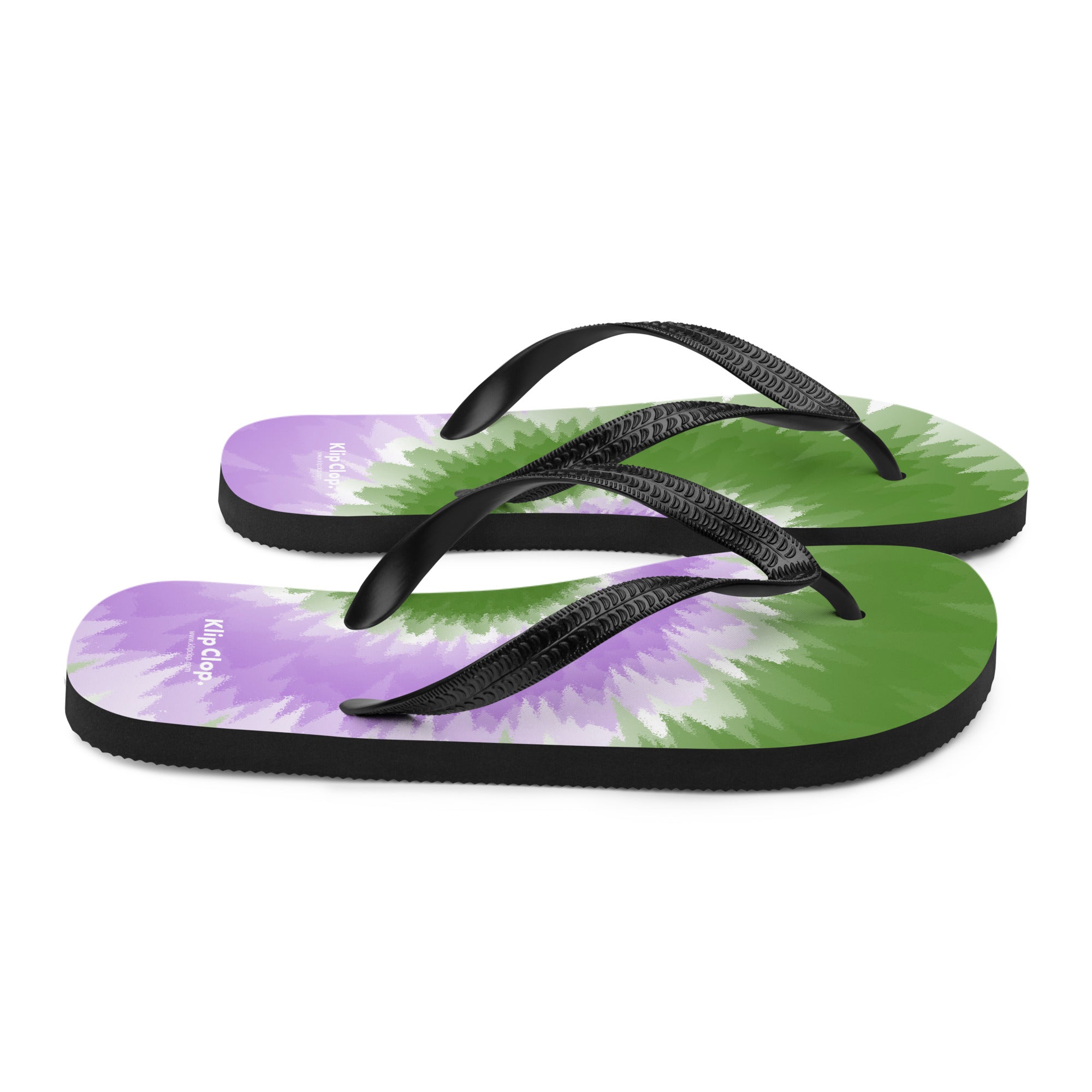 Flip Flops Tie Dye Spiral Genderqueer