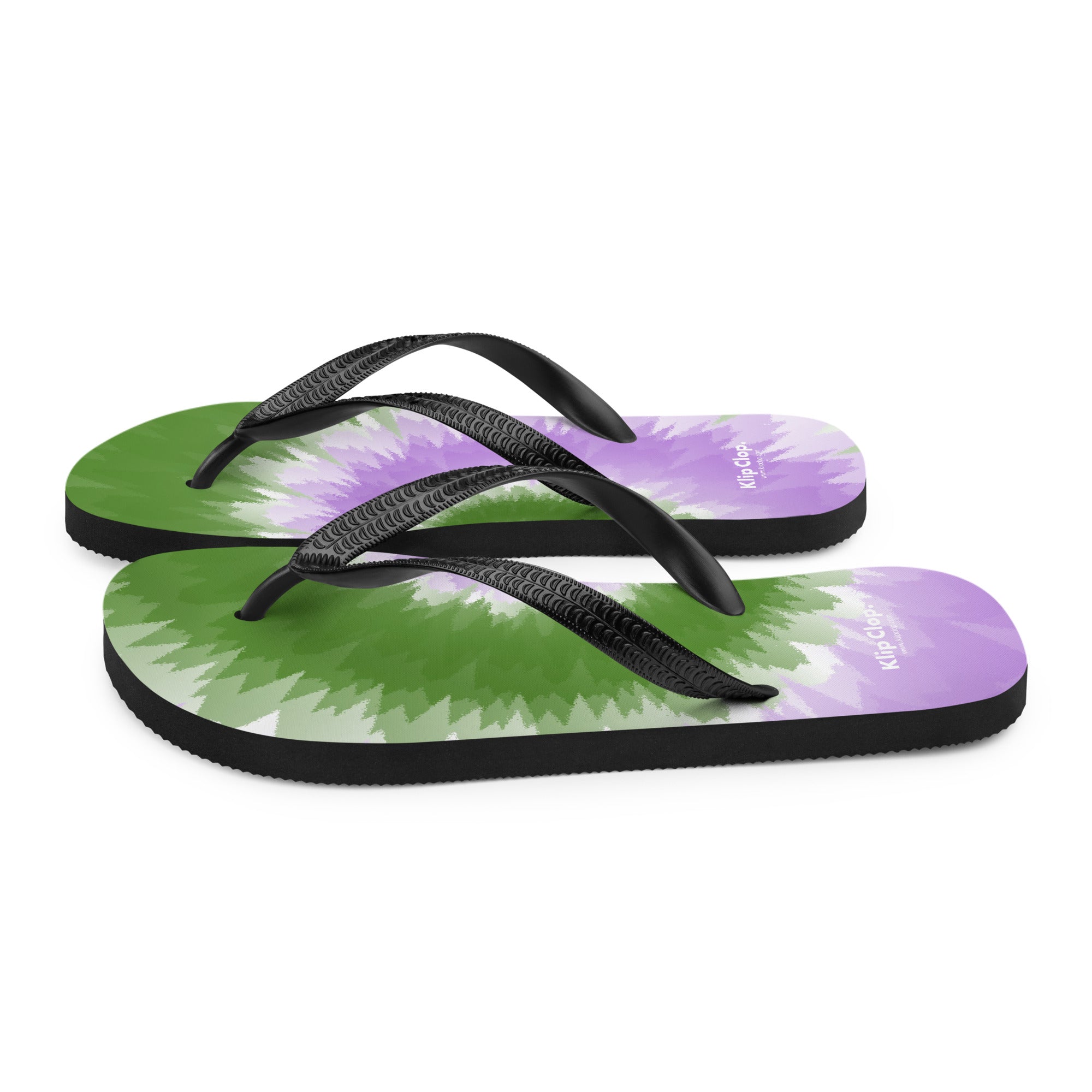 Flip Flops Tie Dye Spiral Genderqueer