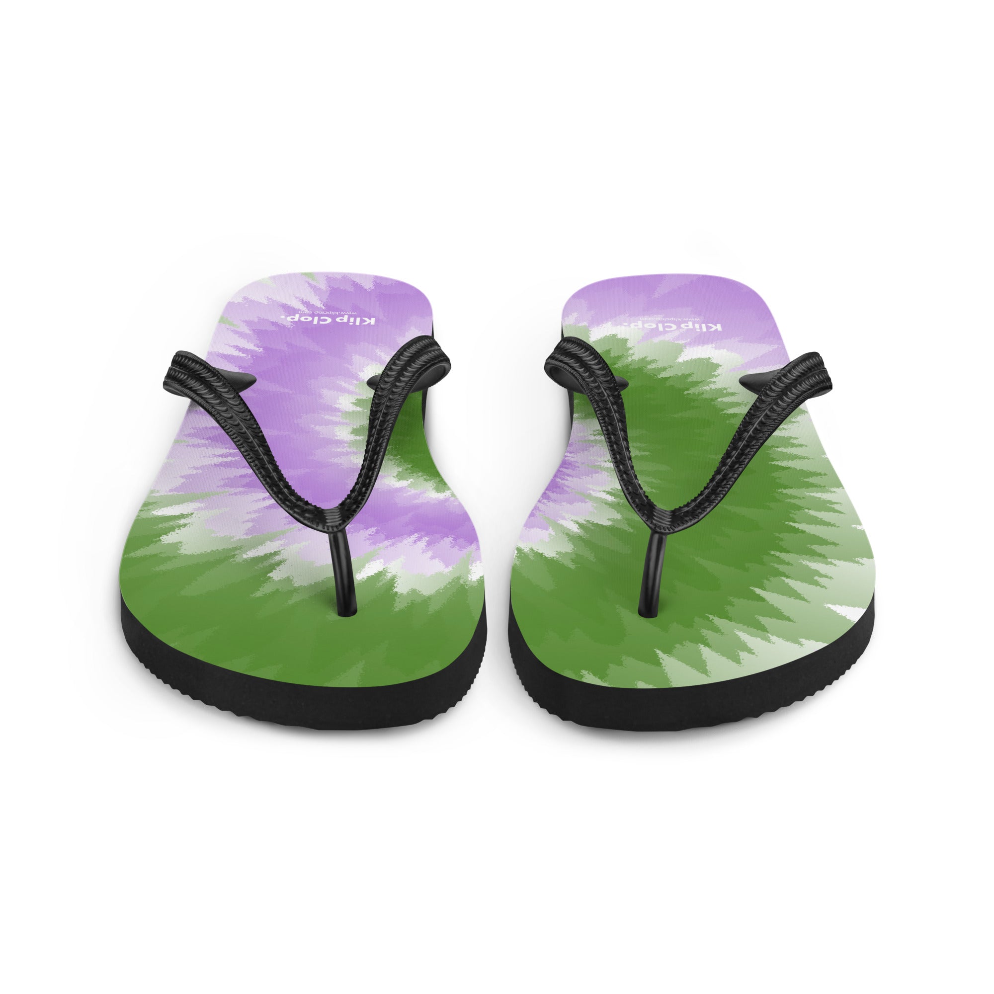 Flip Flops Tie Dye Spiral Genderqueer