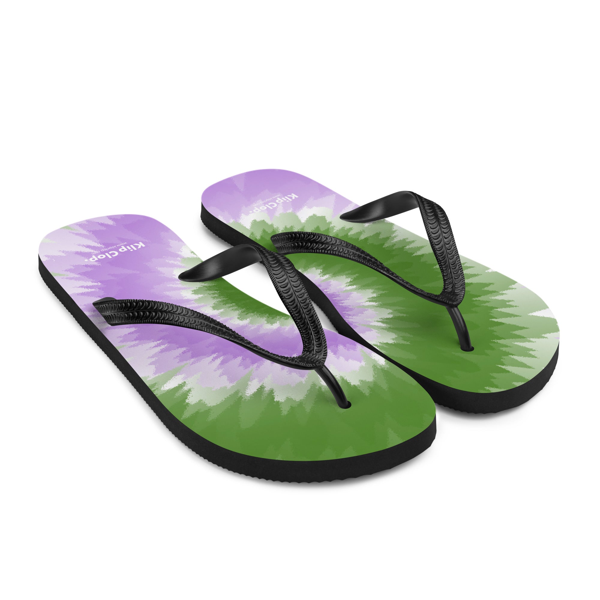Flip Flops Tie Dye Spiral Genderqueer