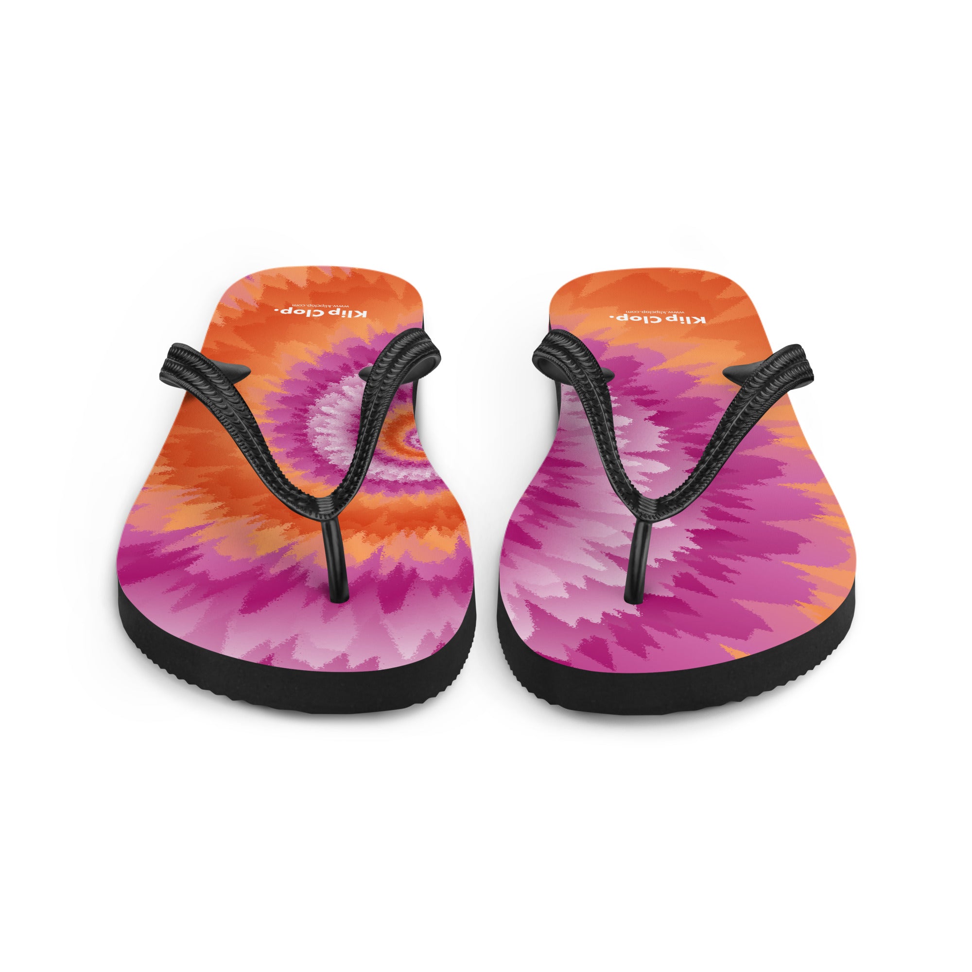 Flip Flops Tie Dye Spiral Lesbian