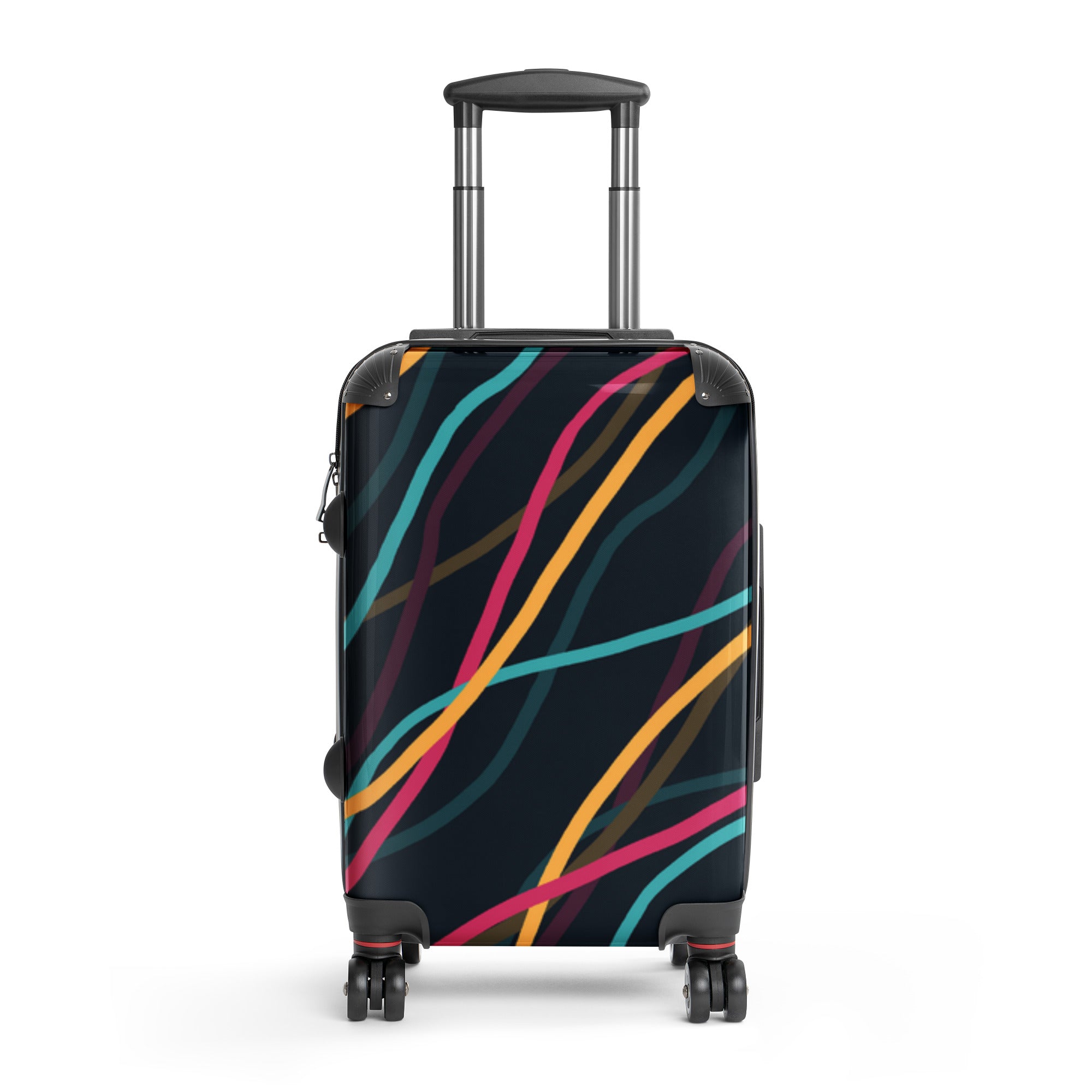 Hard shell suitcase Colorful Lines