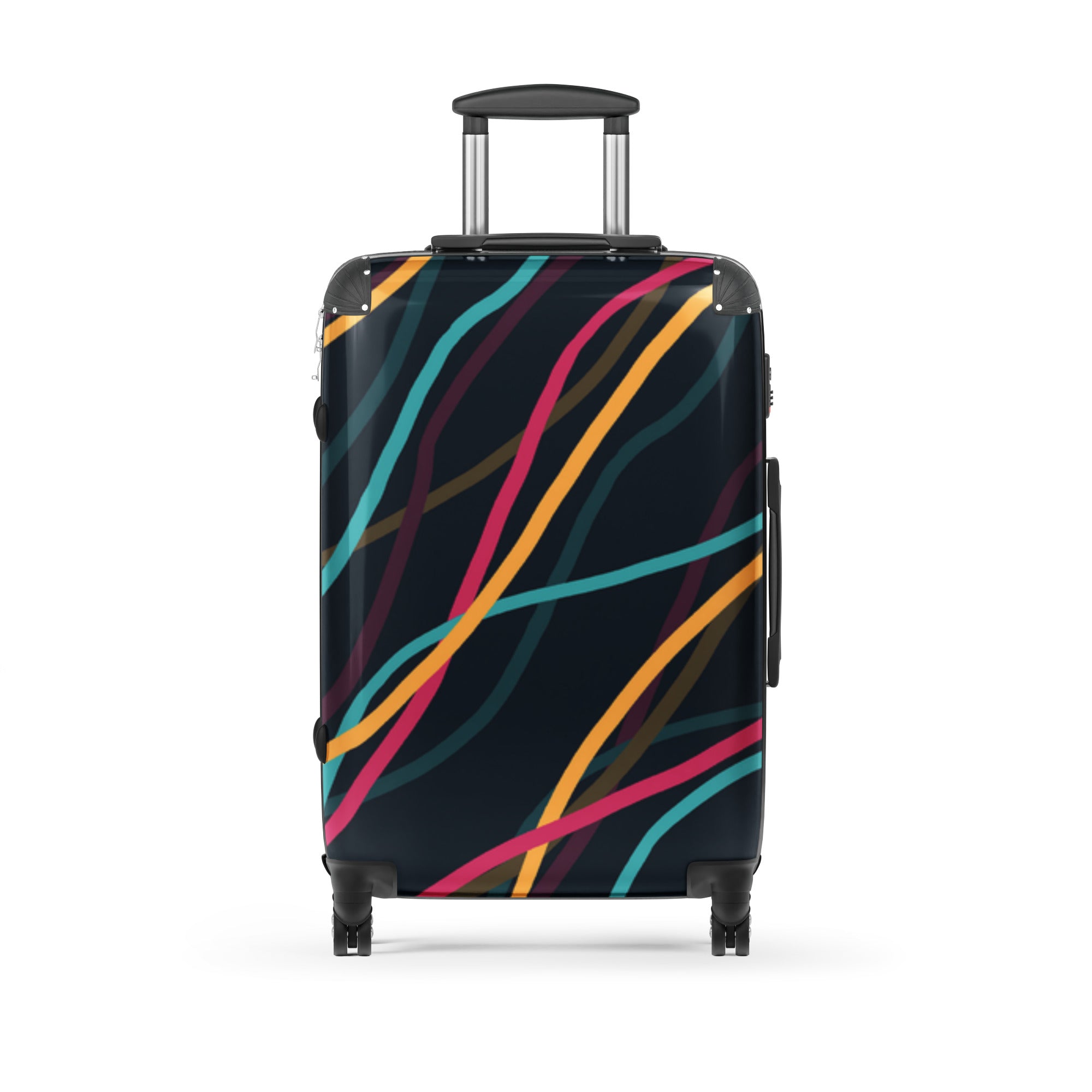 Hard shell suitcase Colorful Lines