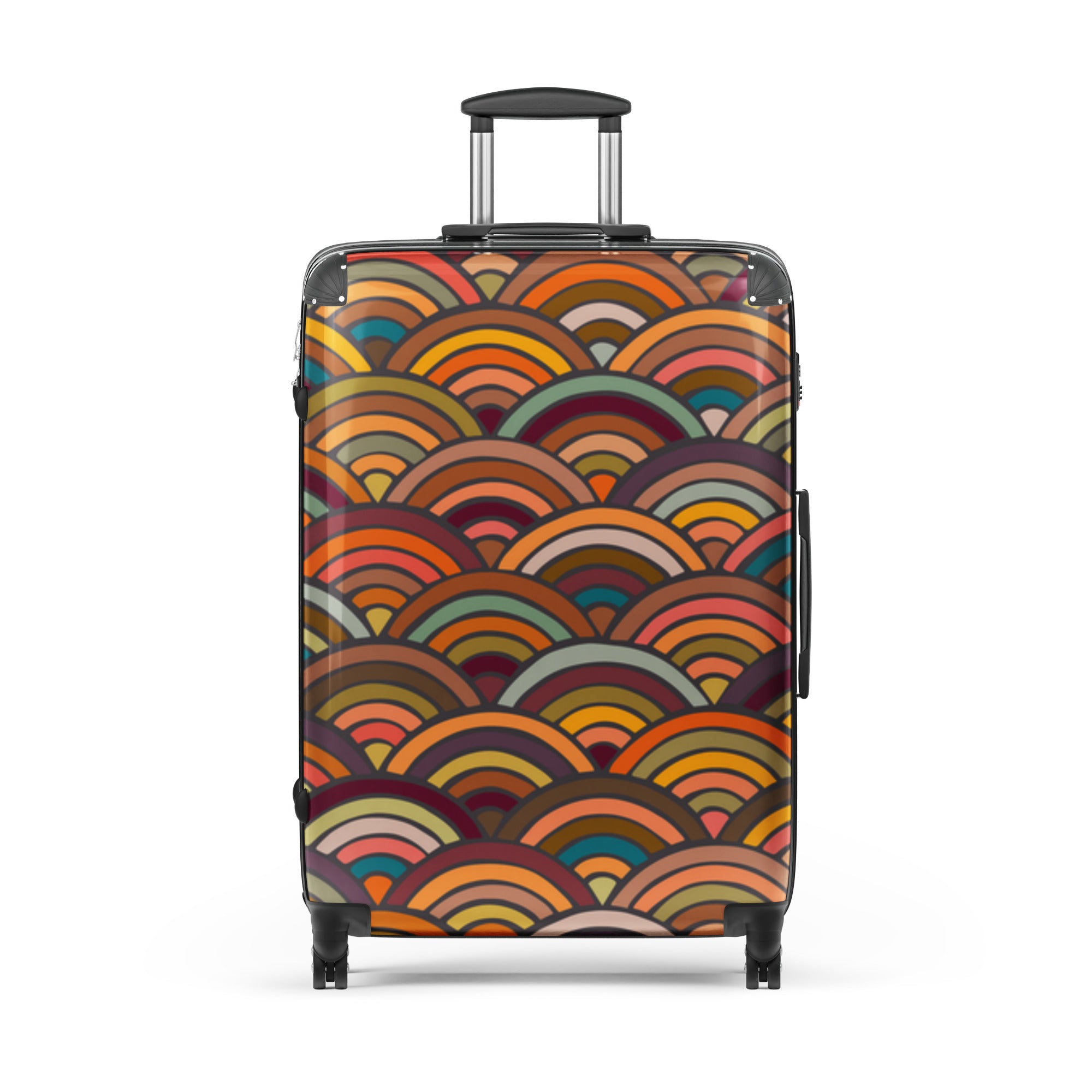 Hard shell suitcase Japanese Line Pattern I