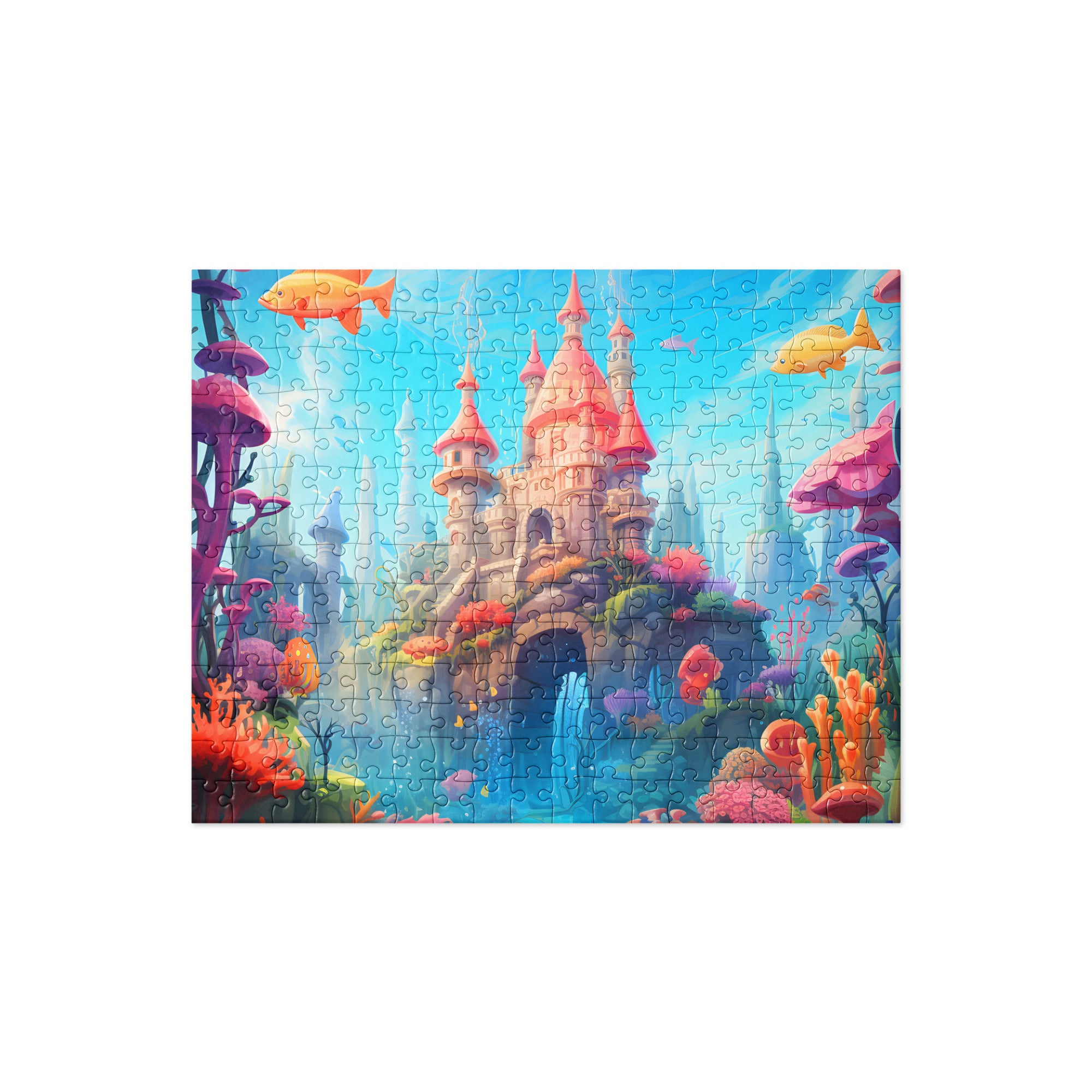 Jigsaw puzzle Underwater castle