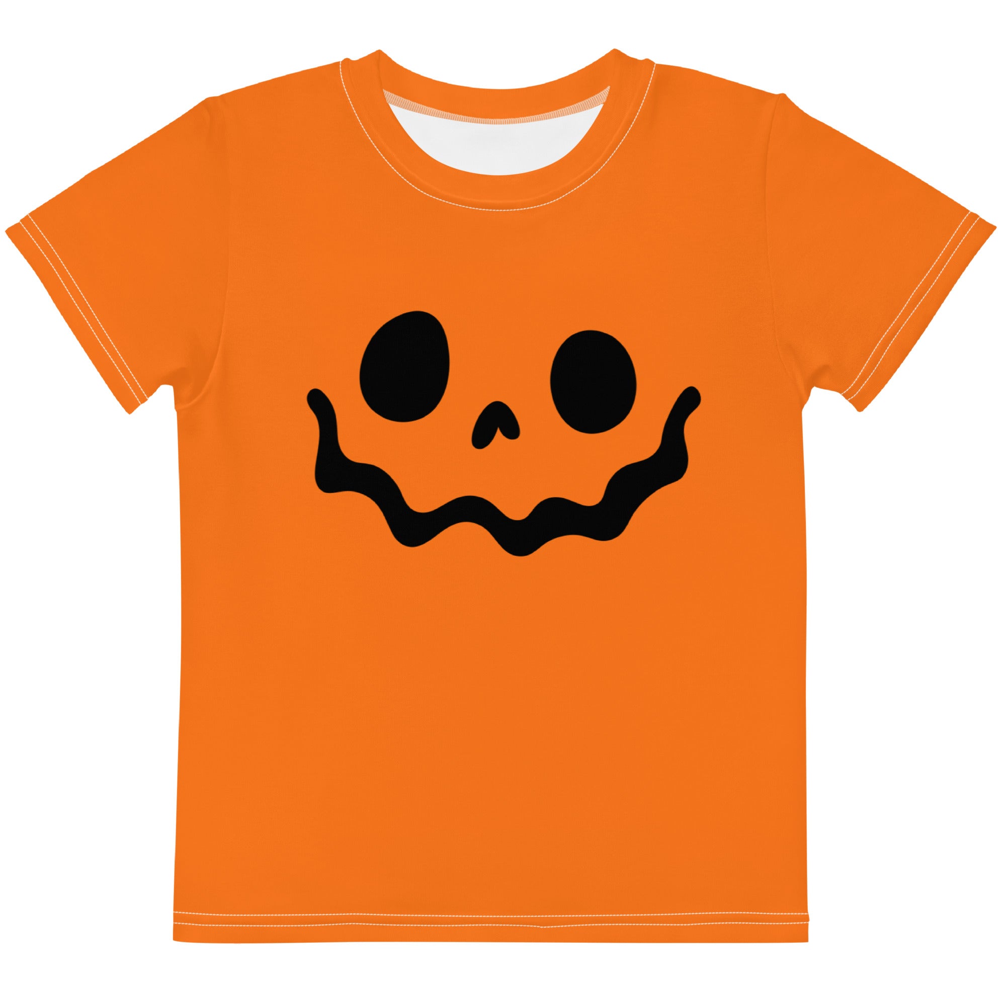 Kids crew neck t shirt Spooky smile III